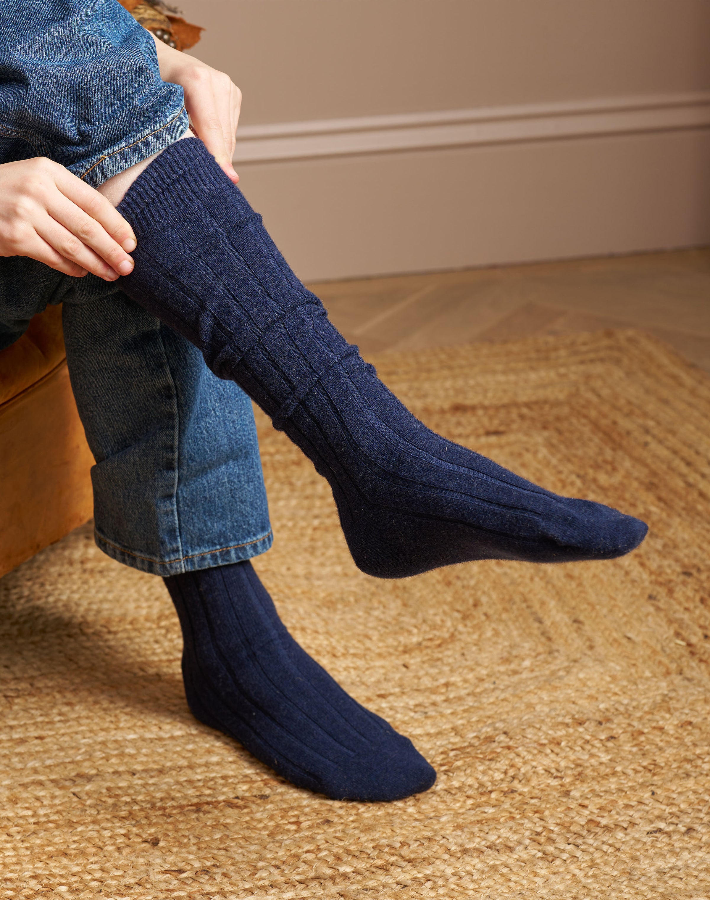 Men's Cashmere Long Socks
