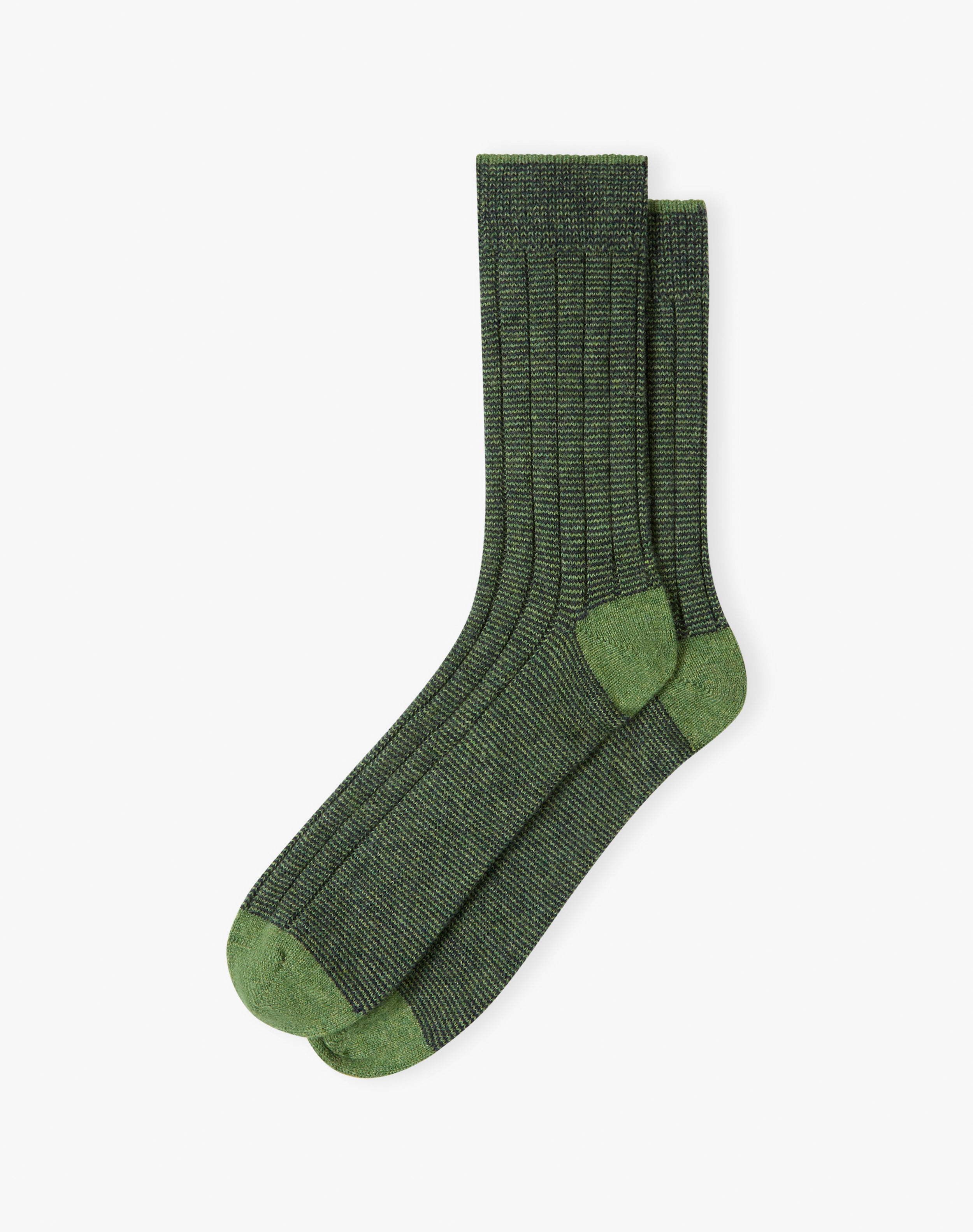 Men's Cashmere Stripy Socks