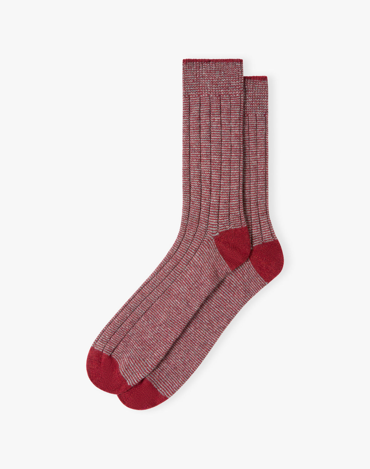 Men's Cashmere Stripy Socks