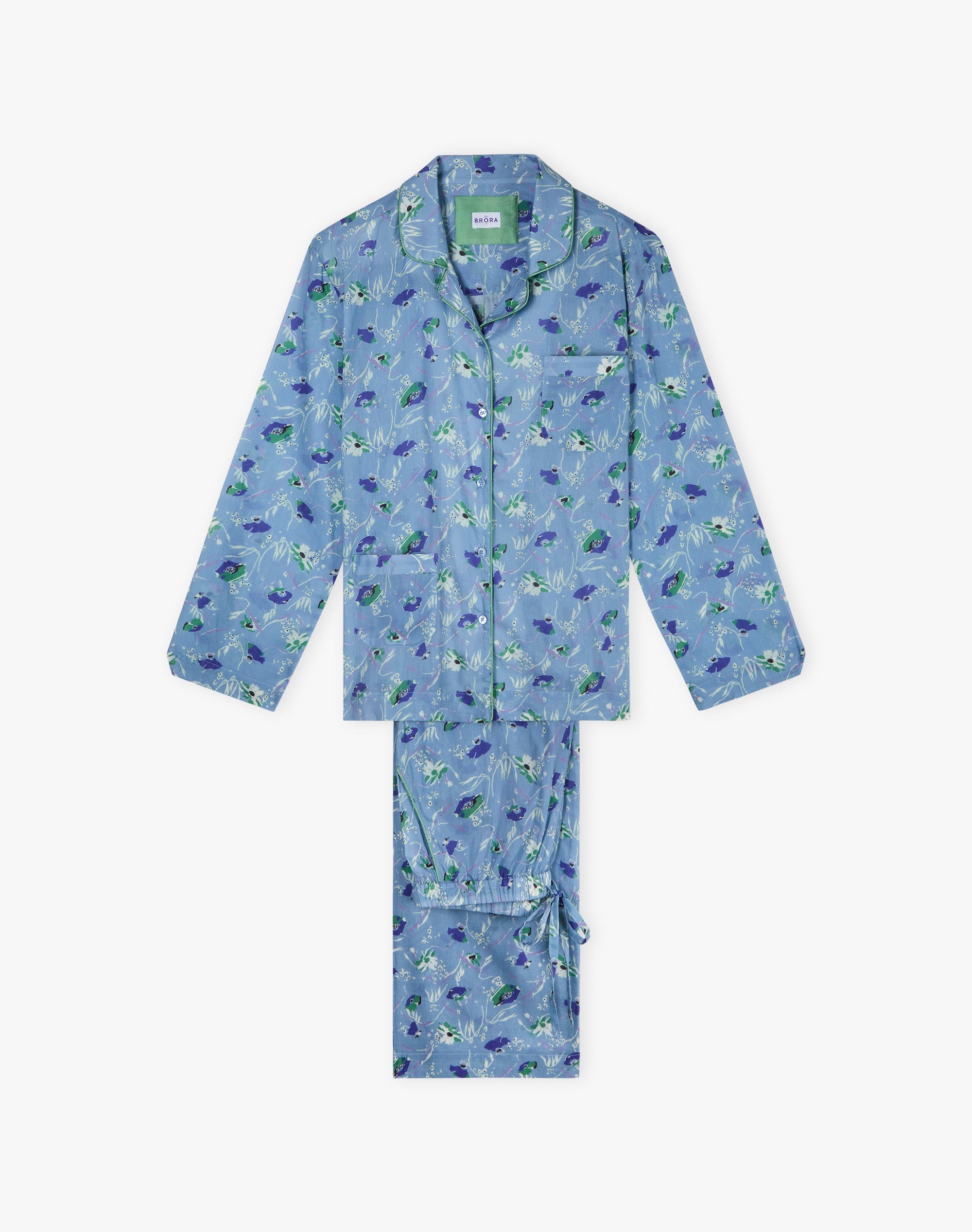 Cotton Floral Print Pyjamas