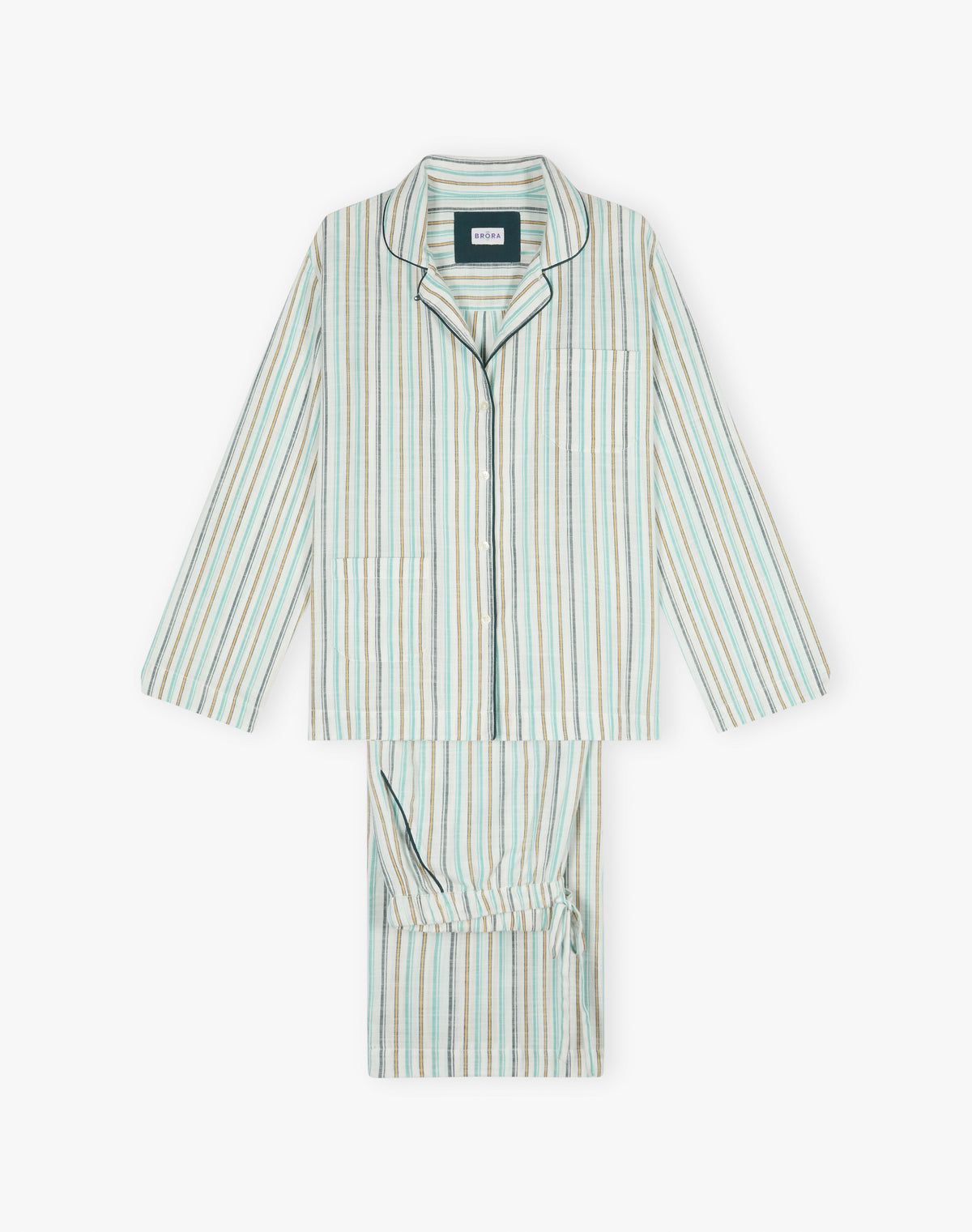 Brushed Cotton Stripe Pyjamas