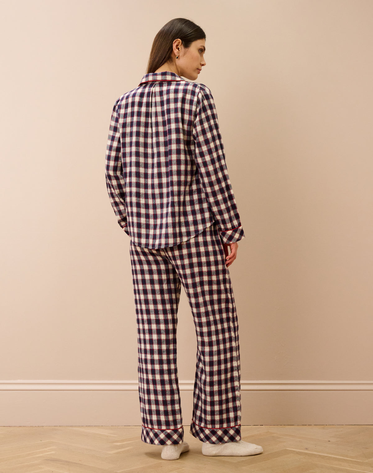 Brushed Cotton Check Pyjamas
