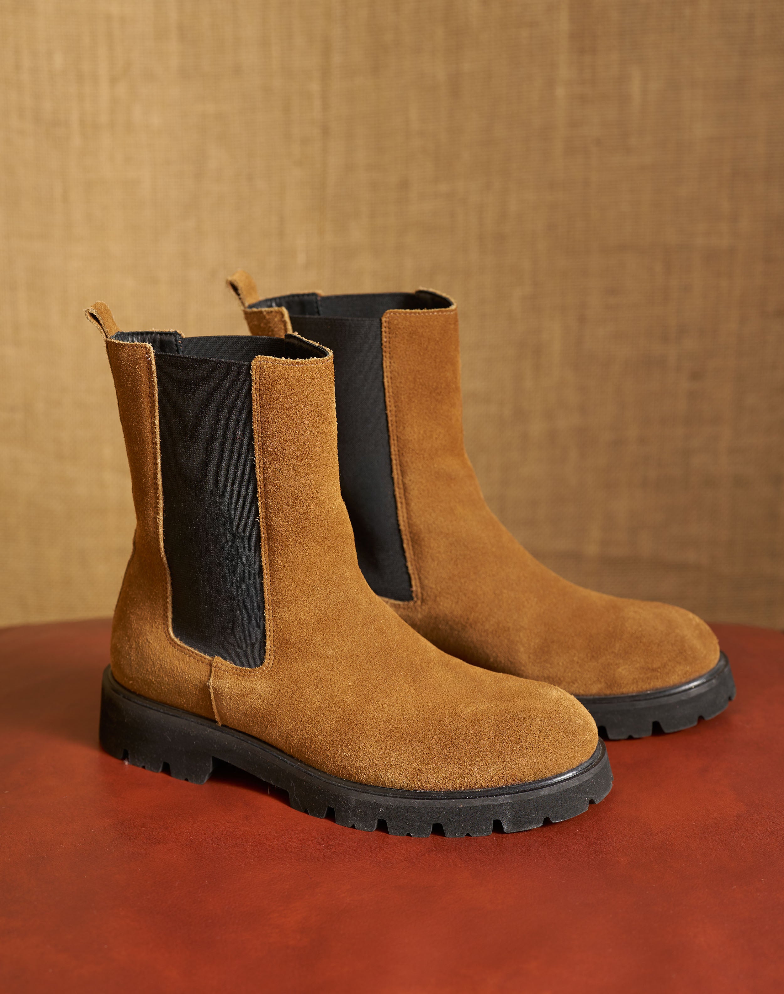 Suede Chelsea Boots