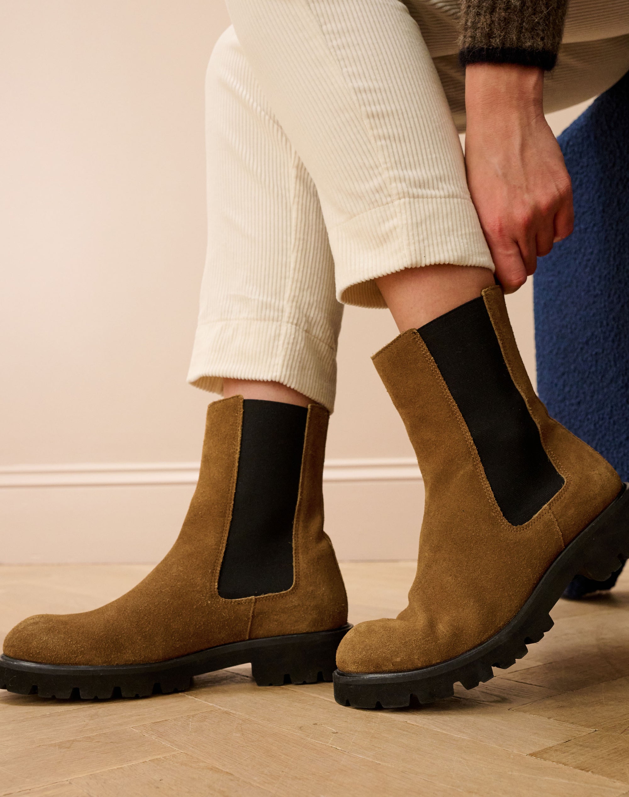 Suede Chelsea Boots