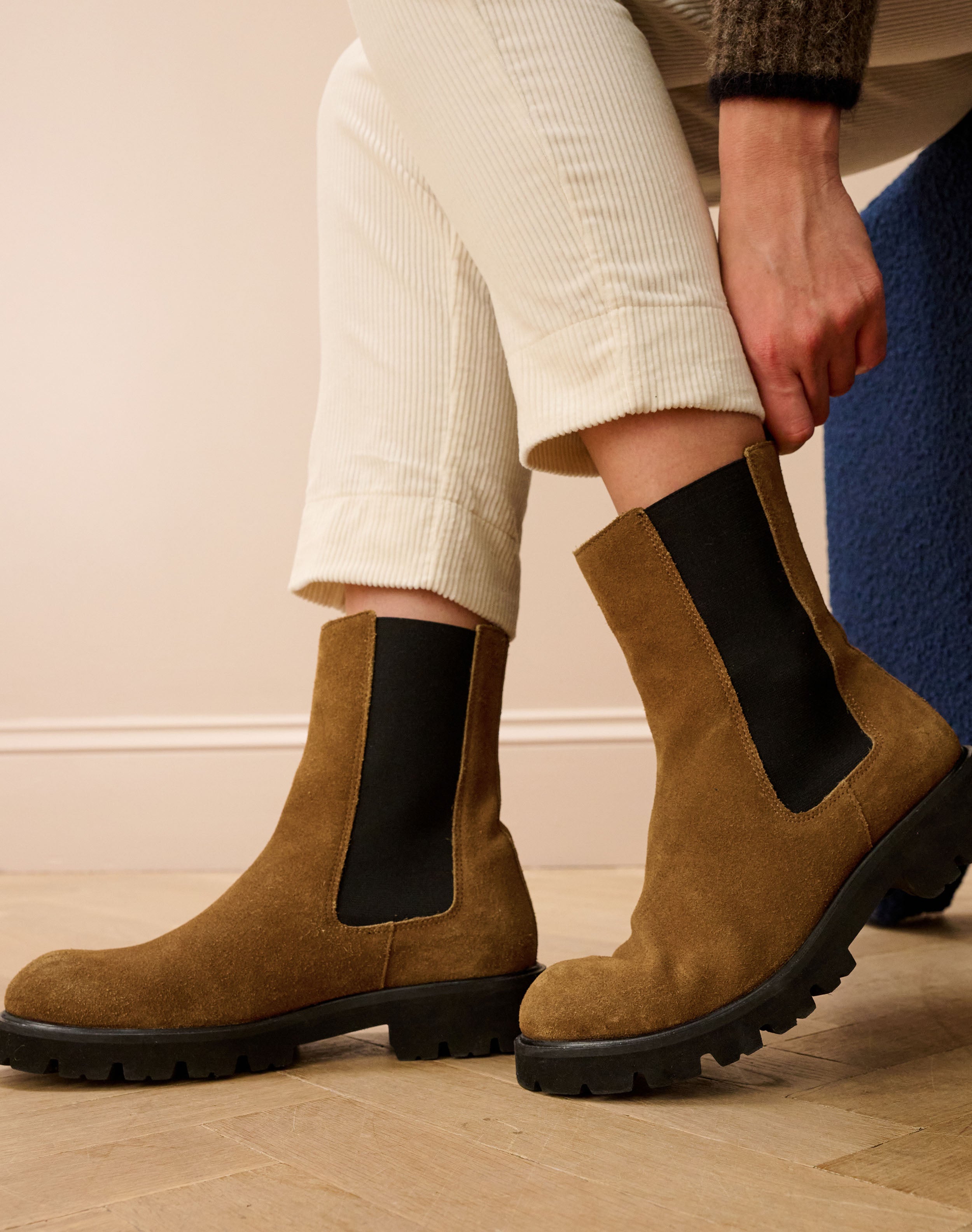 Suede Chelsea Boots