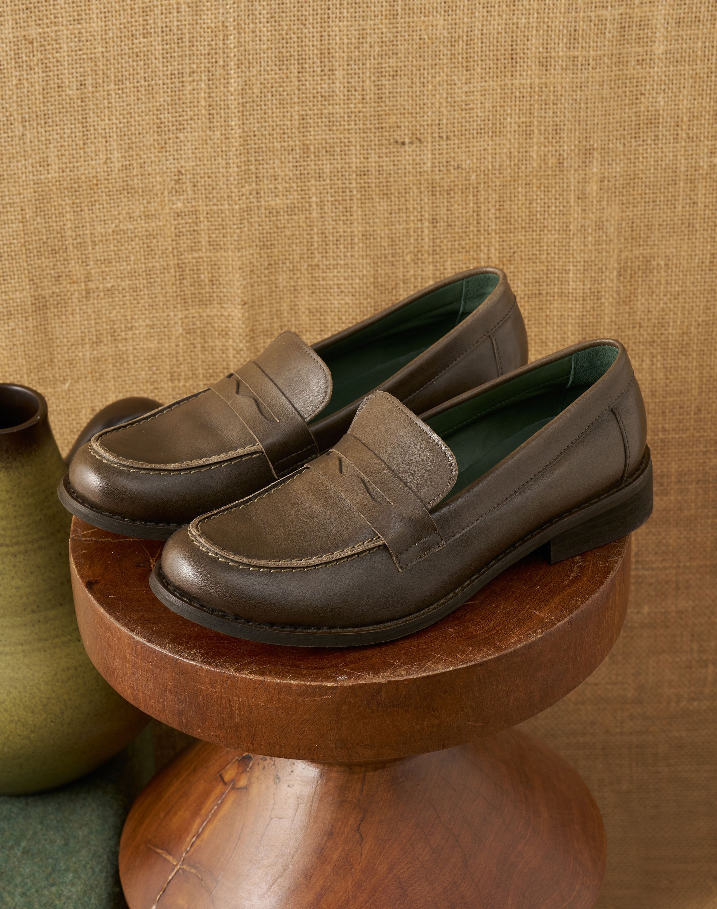 Leather Loafers