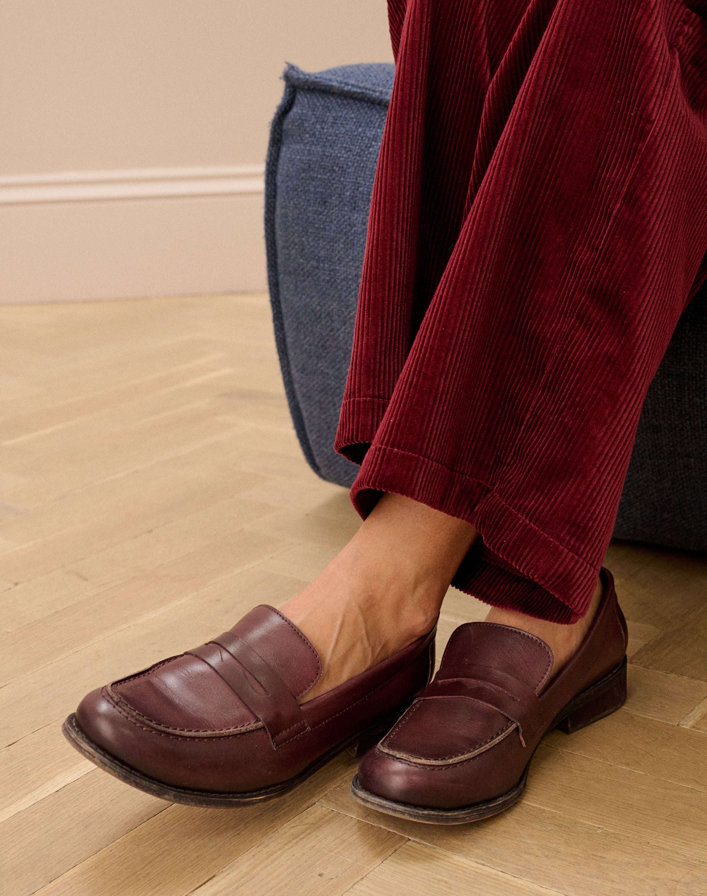 Leather Loafers