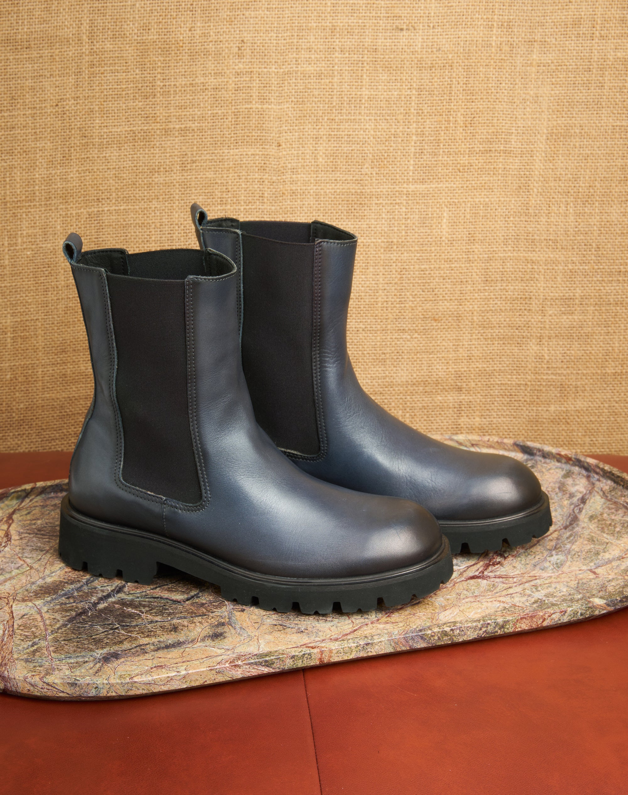 Leather Chelsea Boots
