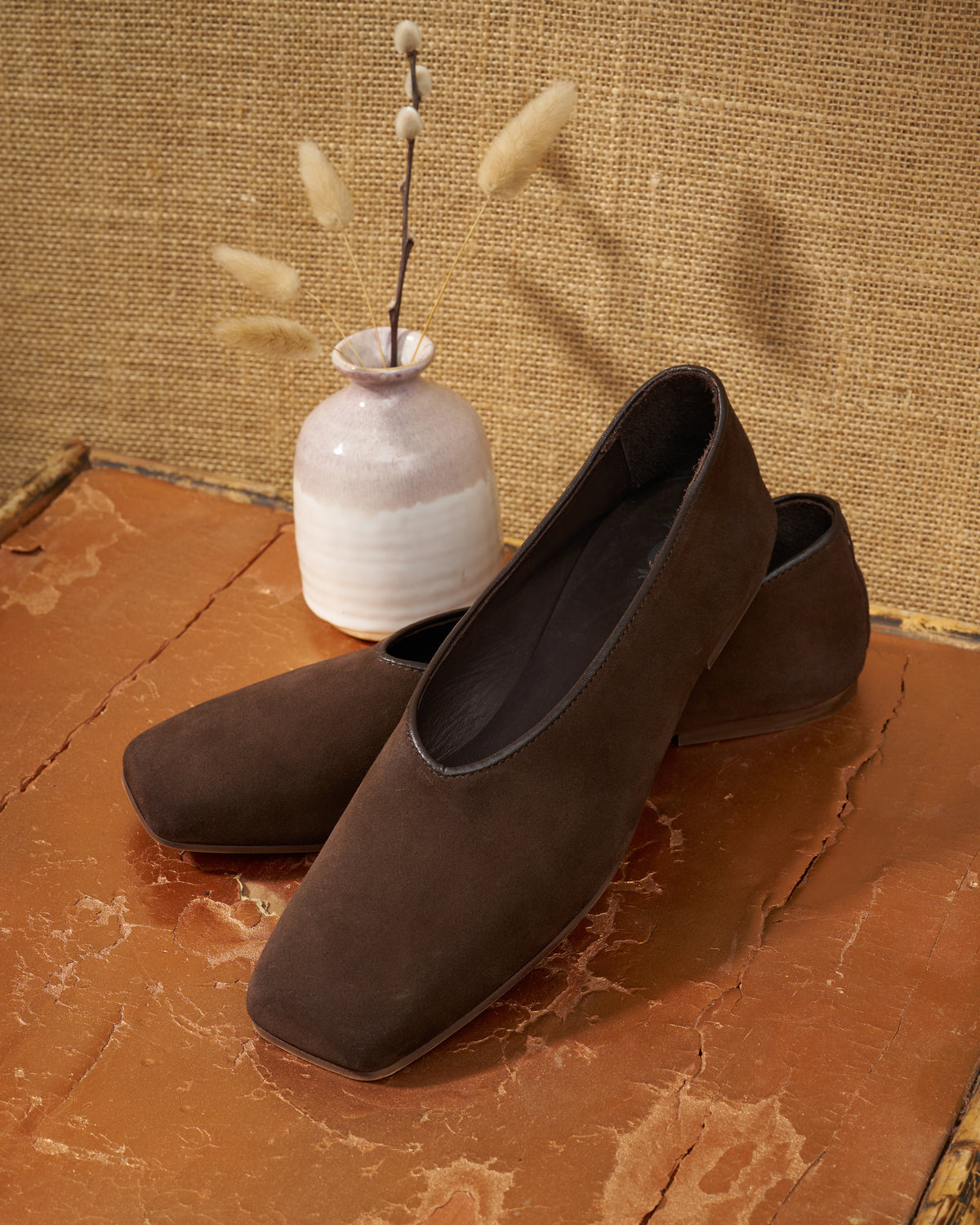 Suede Slip On Shoes