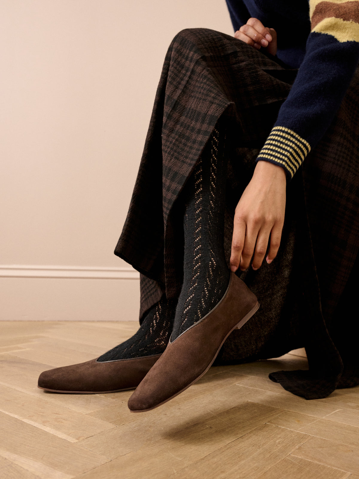 Suede Slip On Shoes