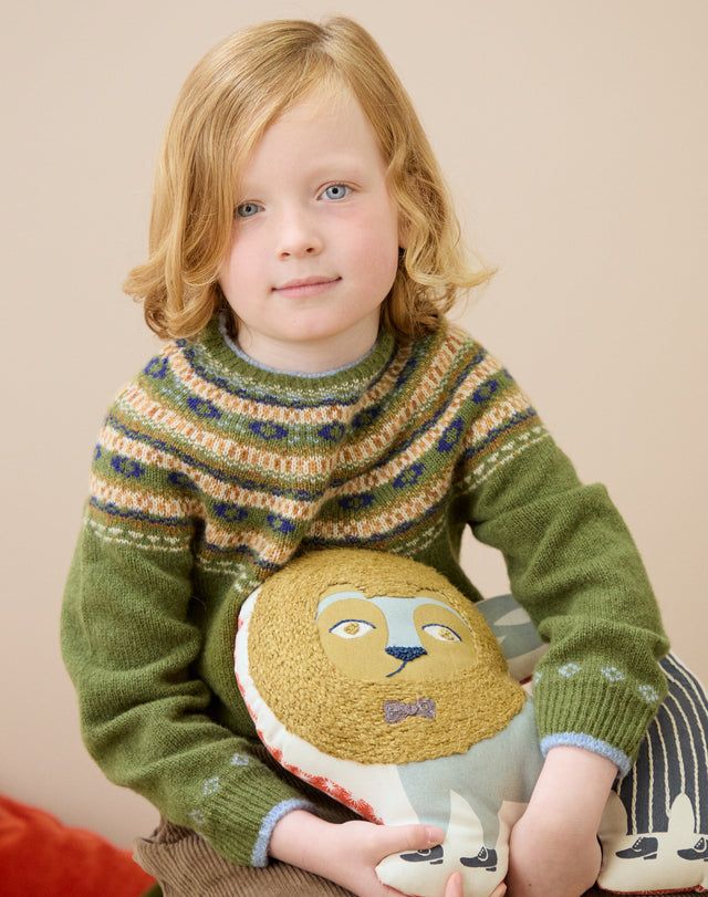 Merino Lambswool Folk Jumper