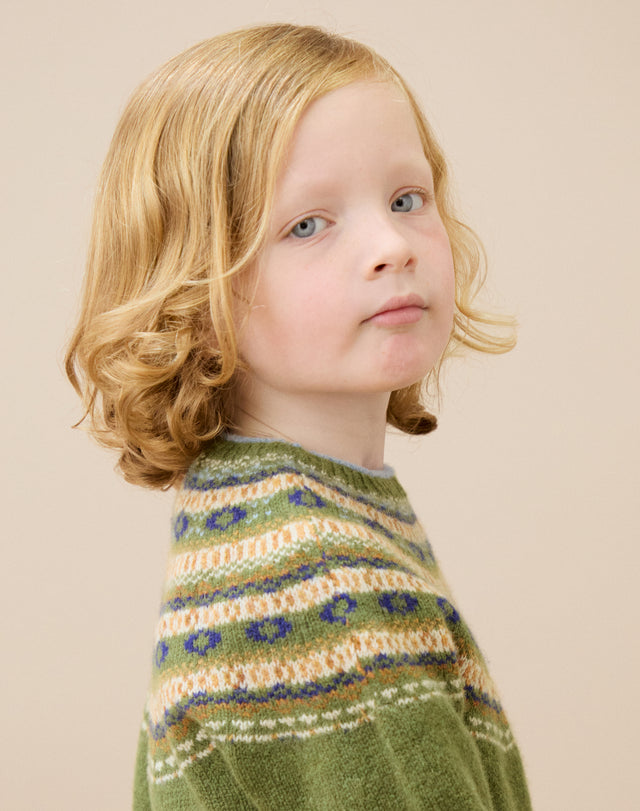 Merino Lambswool Folk Jumper