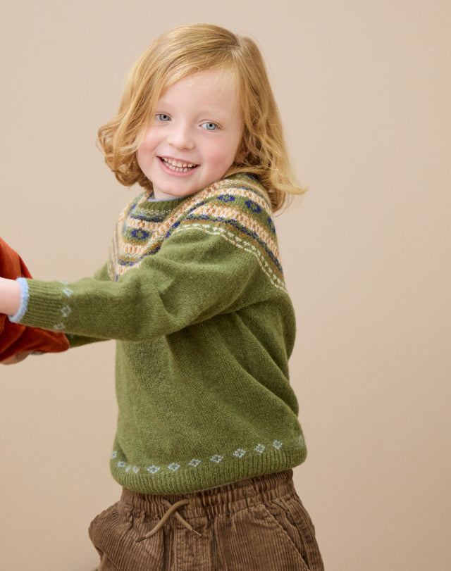 Merino Lambswool Folk Jumper
