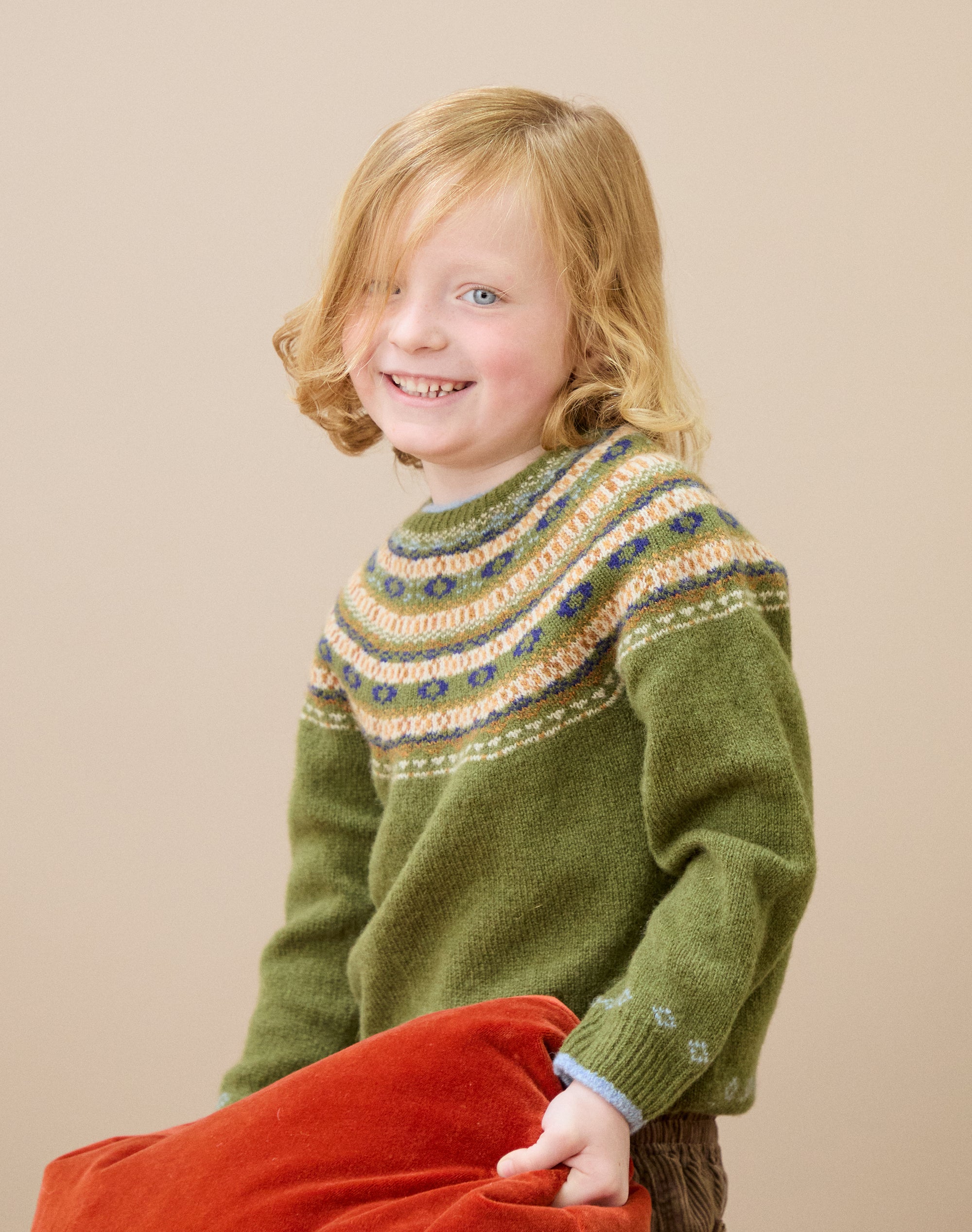 Merino Lambswool Folk Jumper