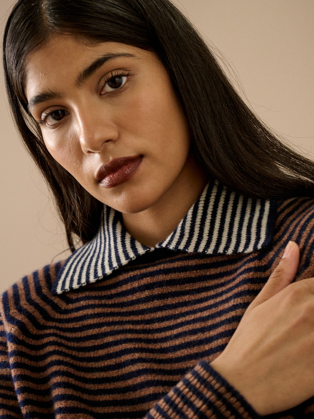 The Supersoft Lambswool Stripe Jumper