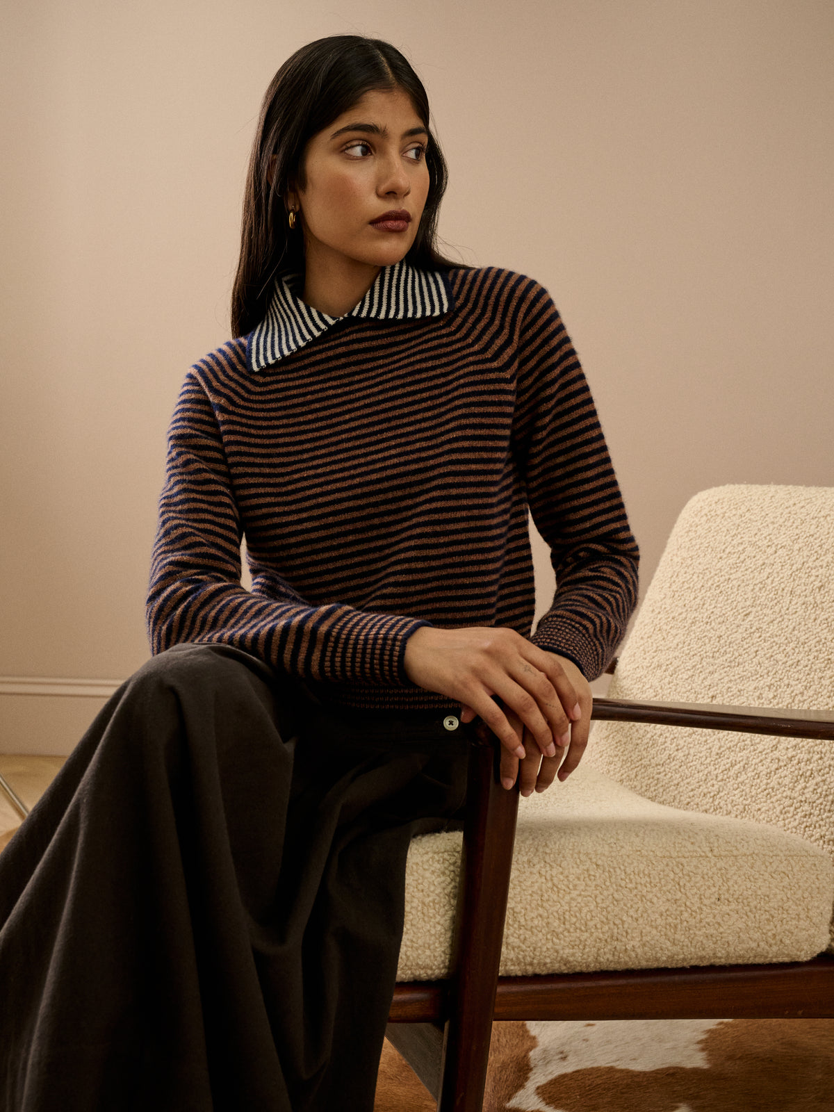 The Supersoft Lambswool Stripe Jumper