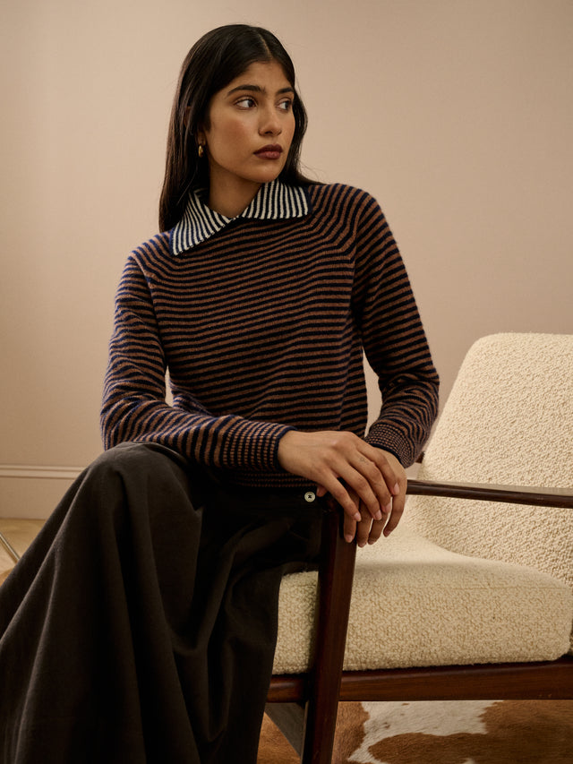 The Supersoft Lambswool Stripe Jumper