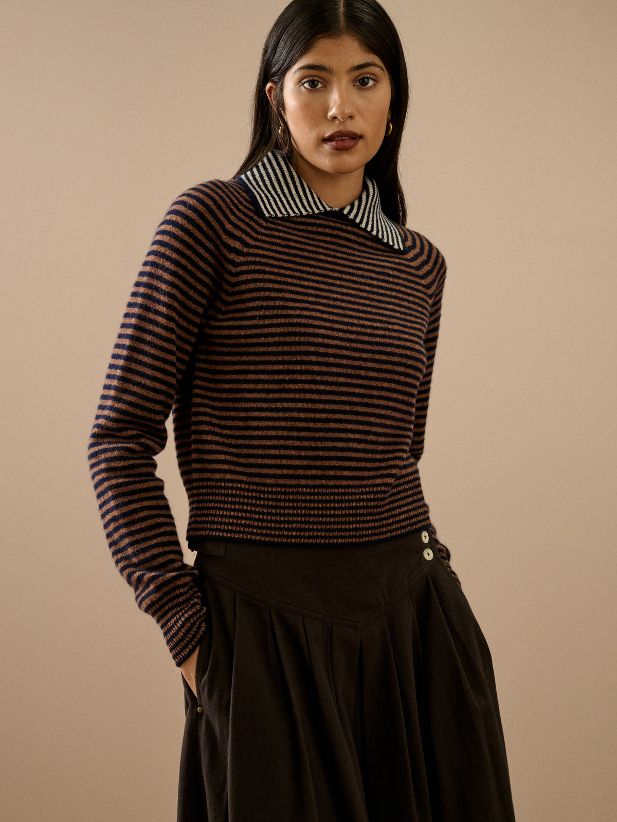 The Supersoft Lambswool Stripe Jumper
