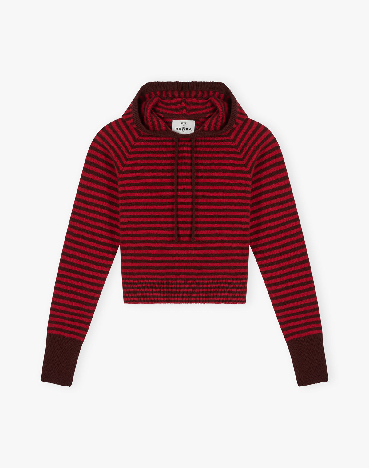 The Supersoft Lambswool Stripe Hoody