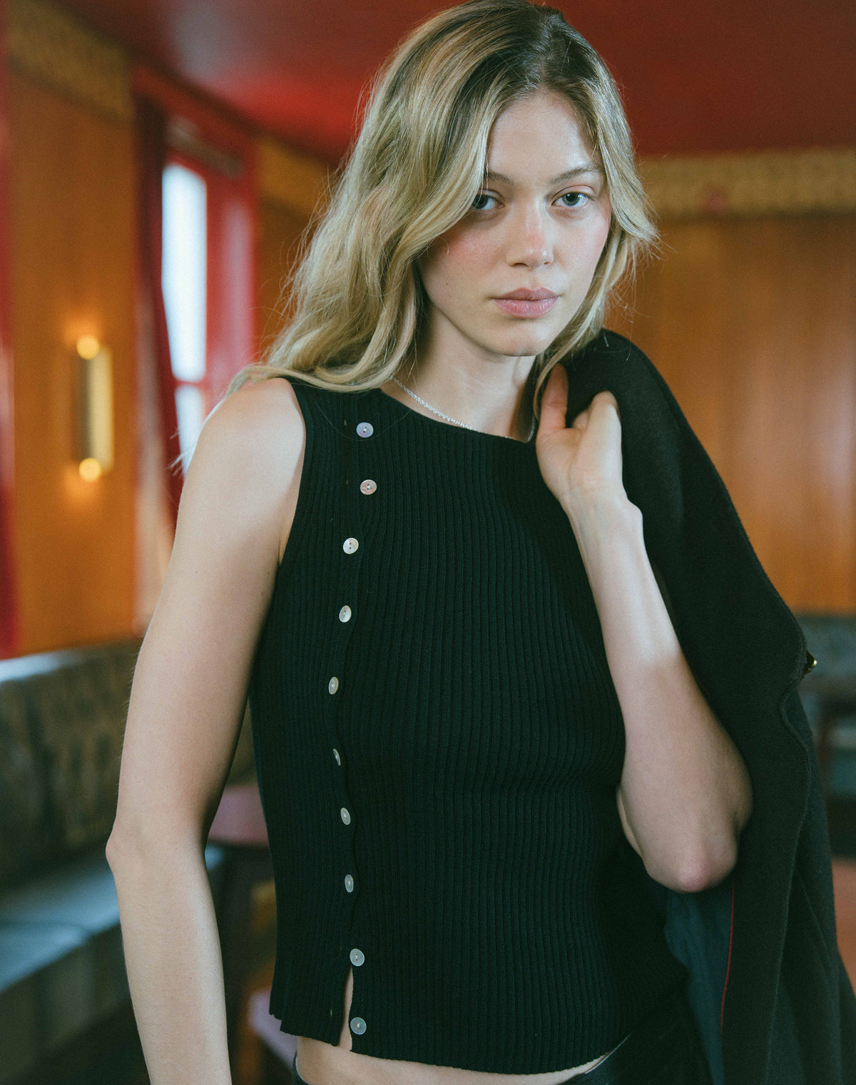 The Knitted Rib Top