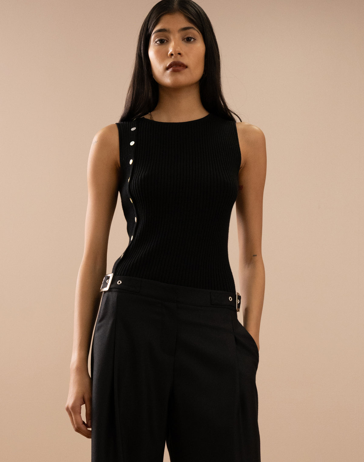The Knitted Rib Top