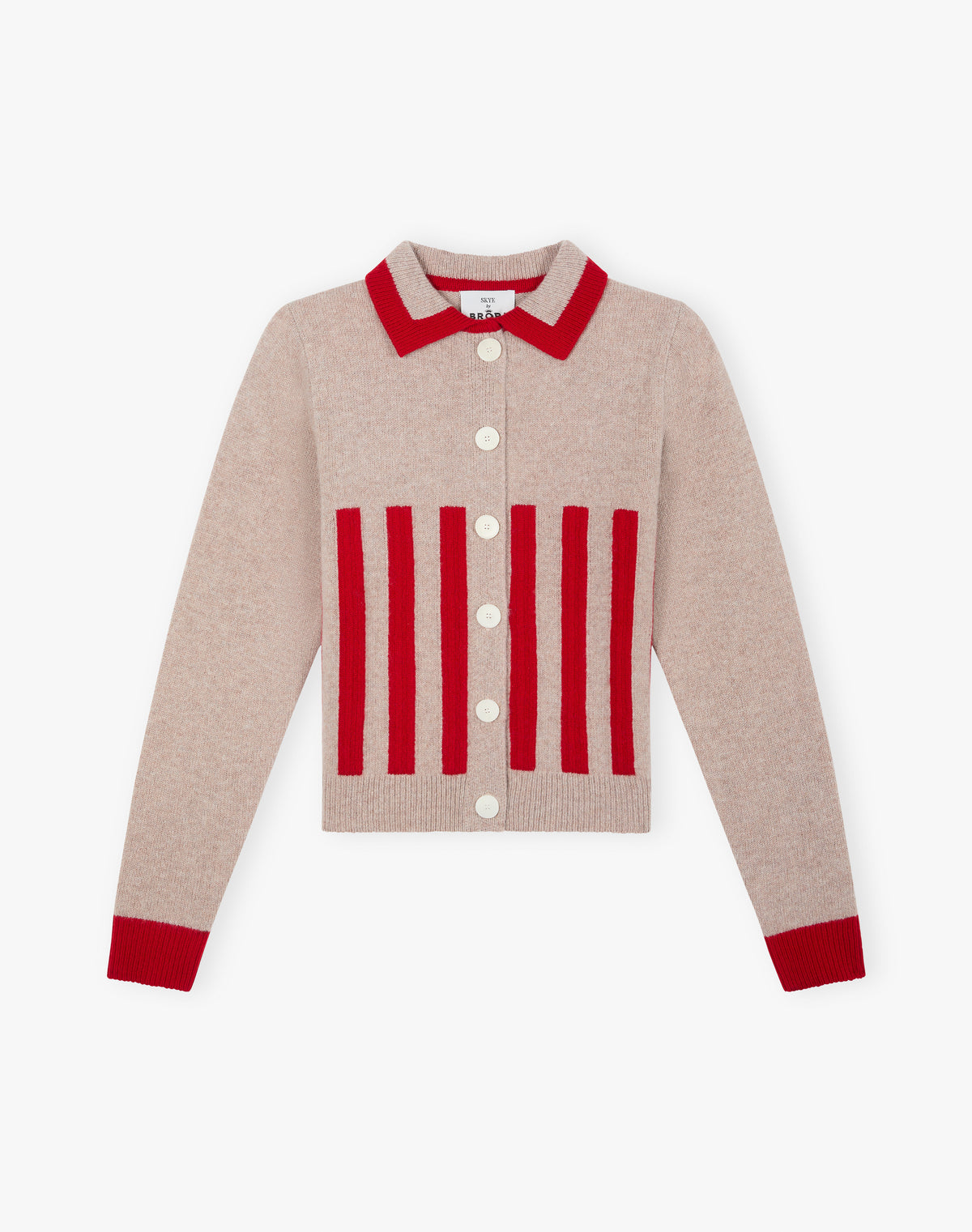 The Block Stripe Cardigan