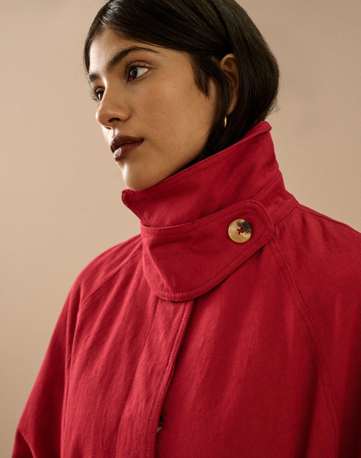 The Red Trench Coat