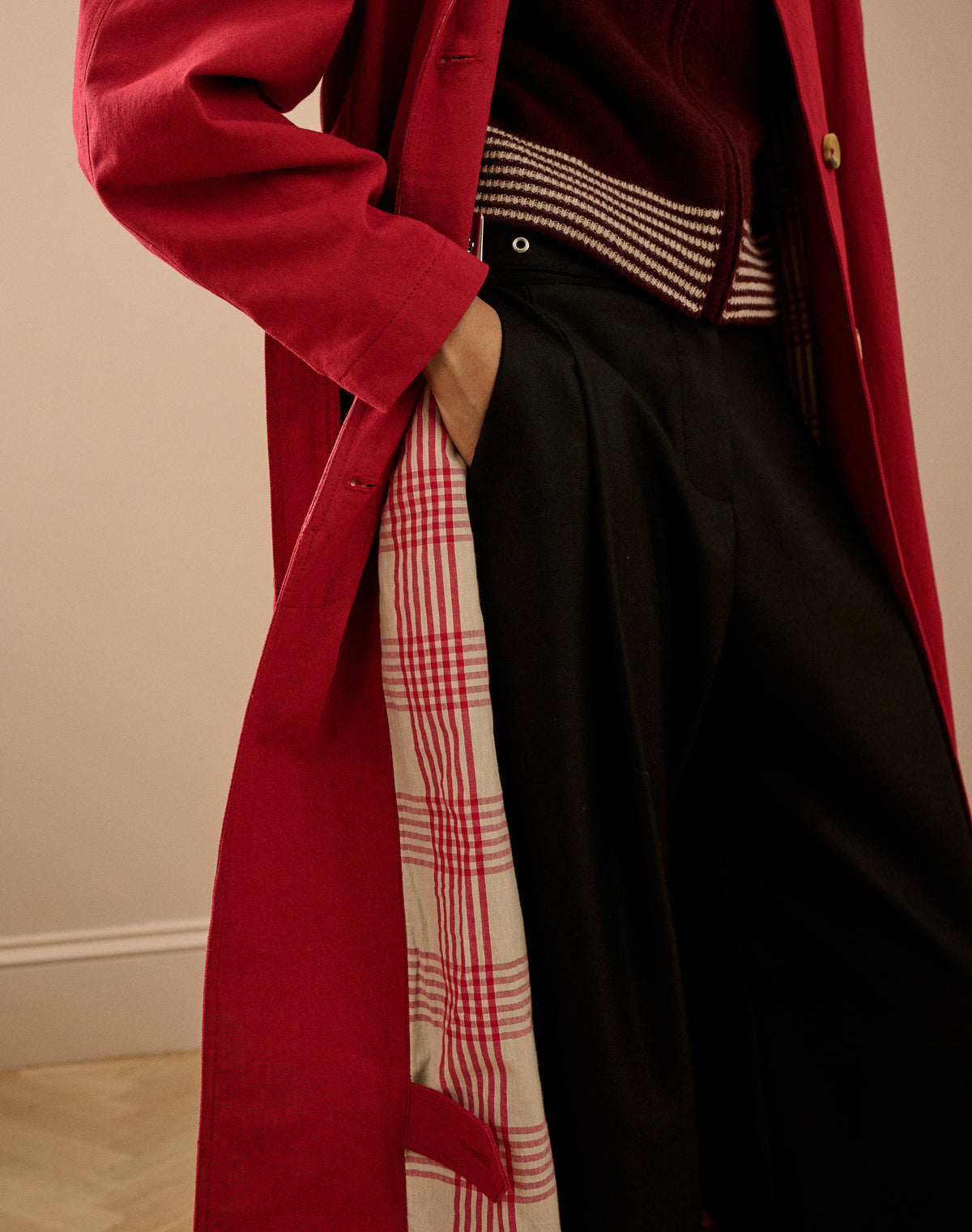 The Red Trench Coat