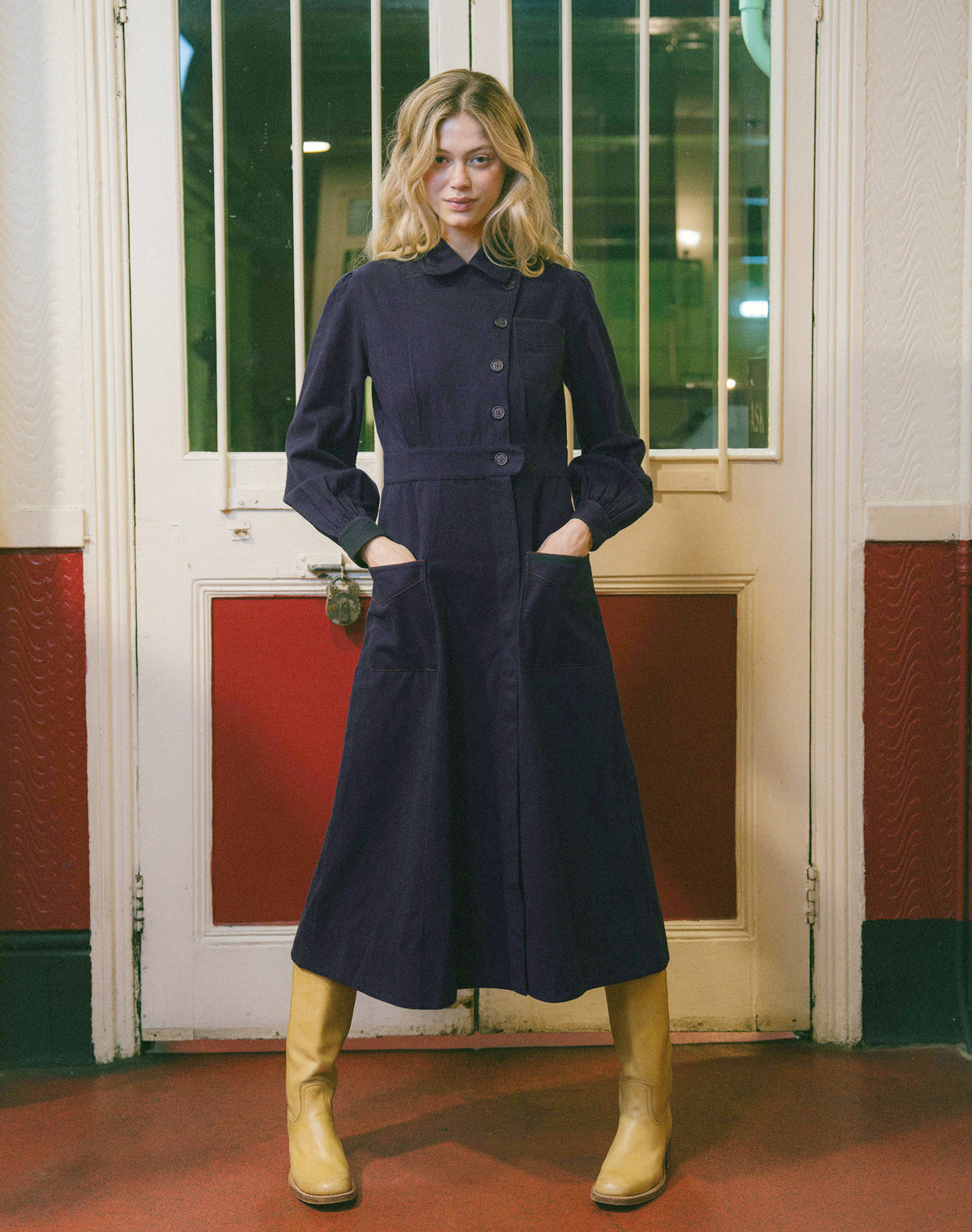 The Asymmetric Workwear Dress