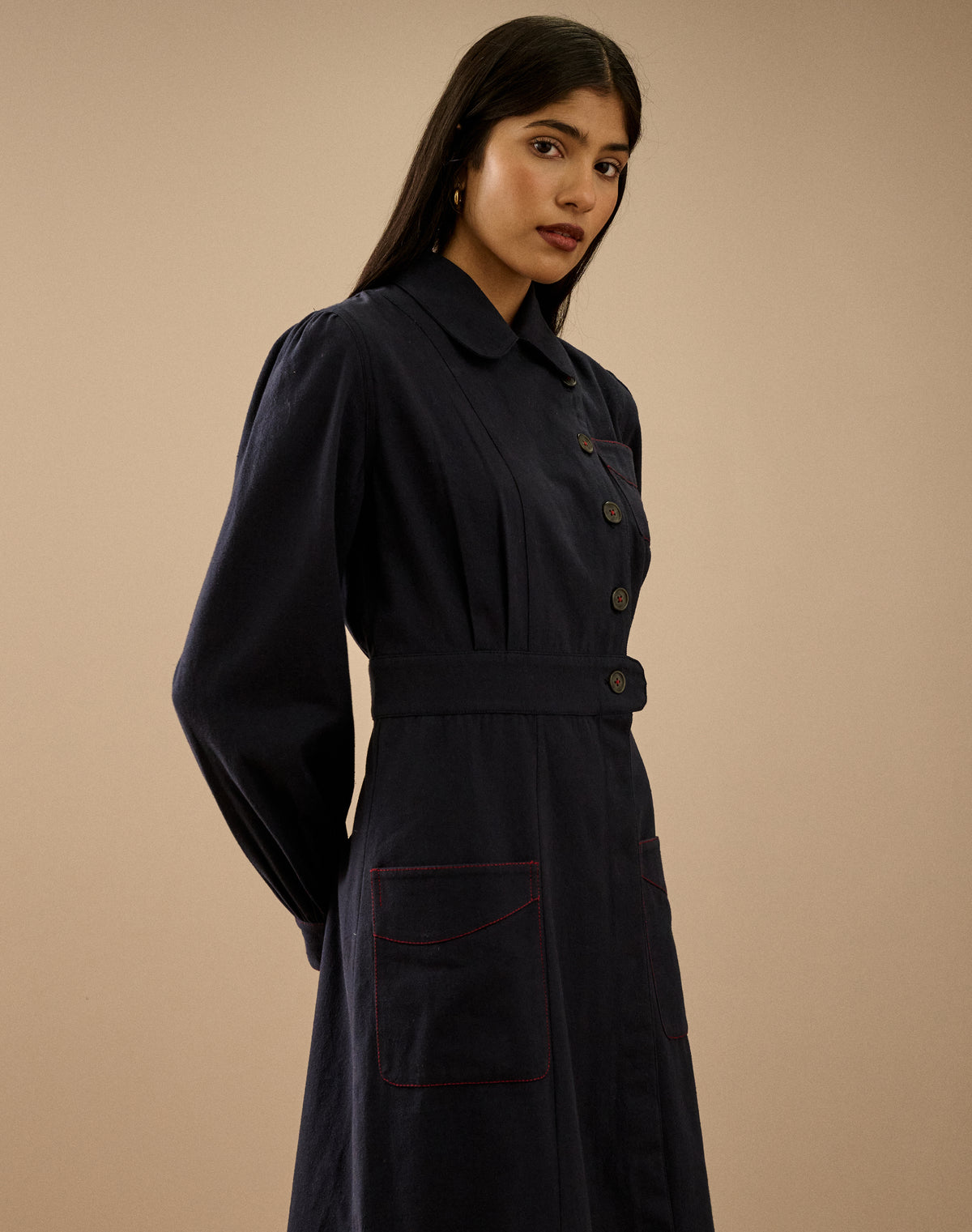 The Asymmetric Workwear Dress