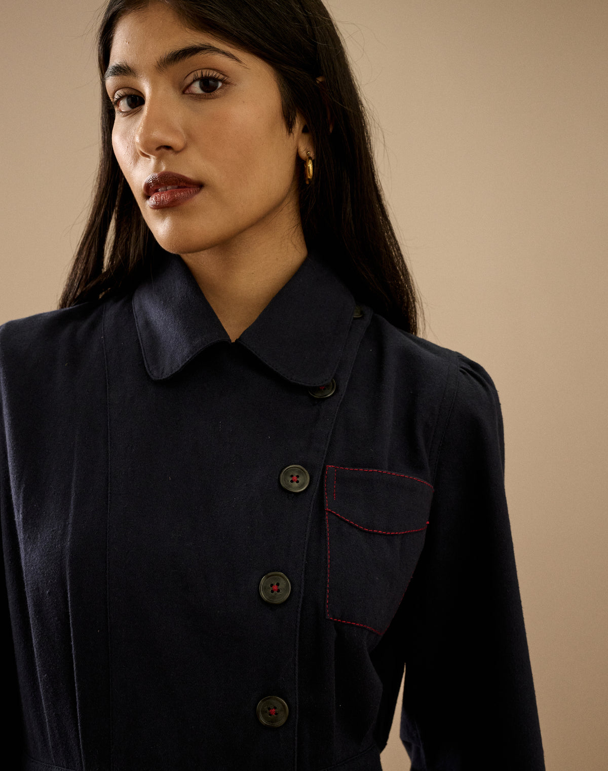 The Asymmetric Workwear Dress