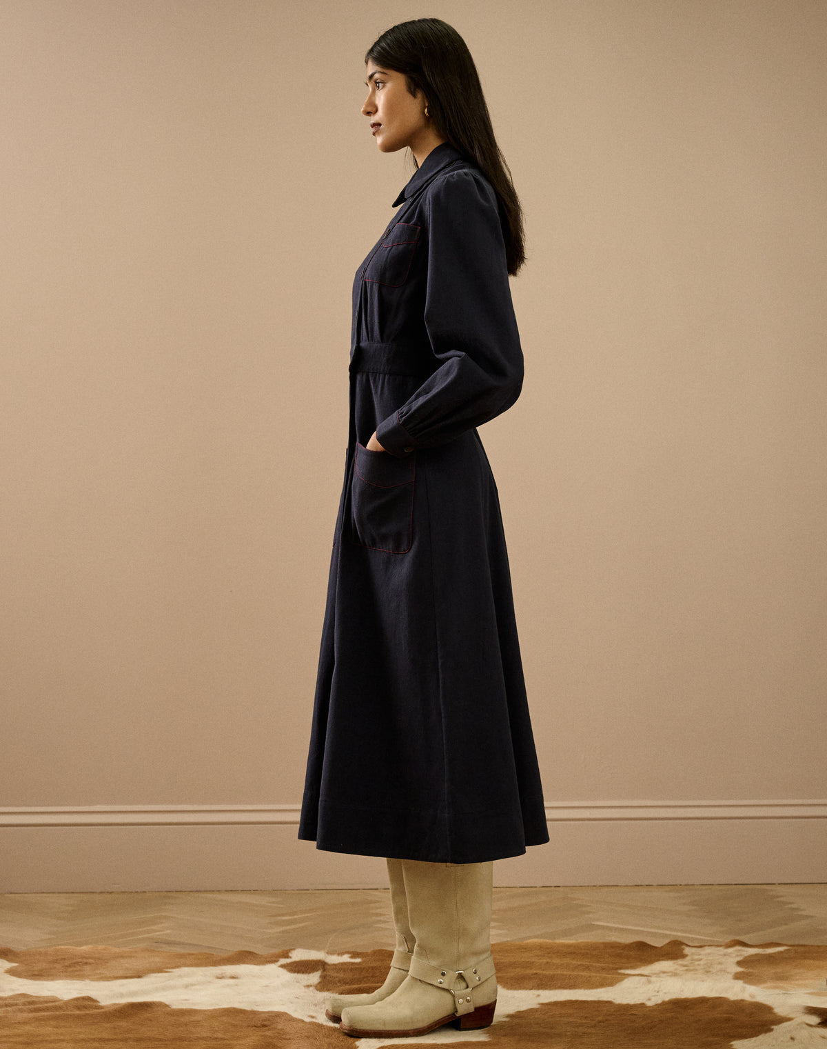 The Asymmetric Workwear Dress