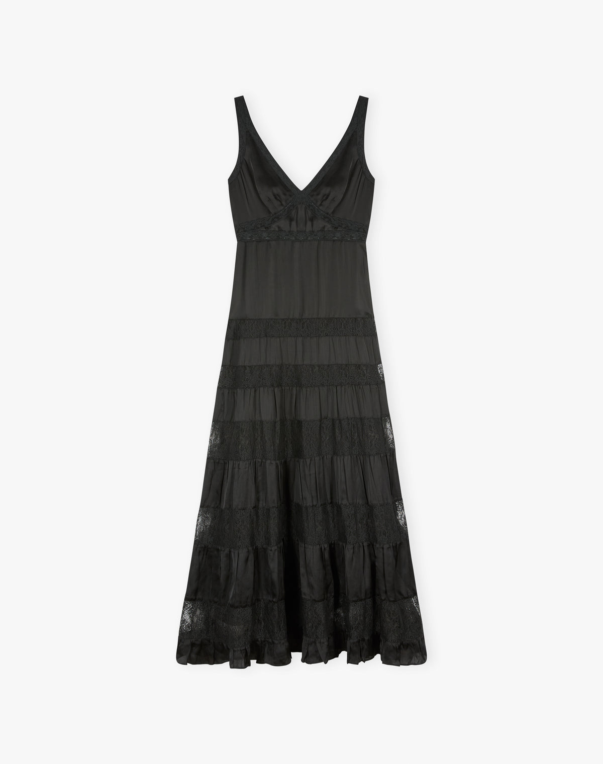The Satin Lace Dress
