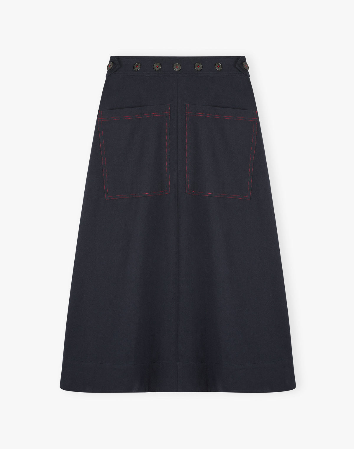 The Workwear Wrap Skirt