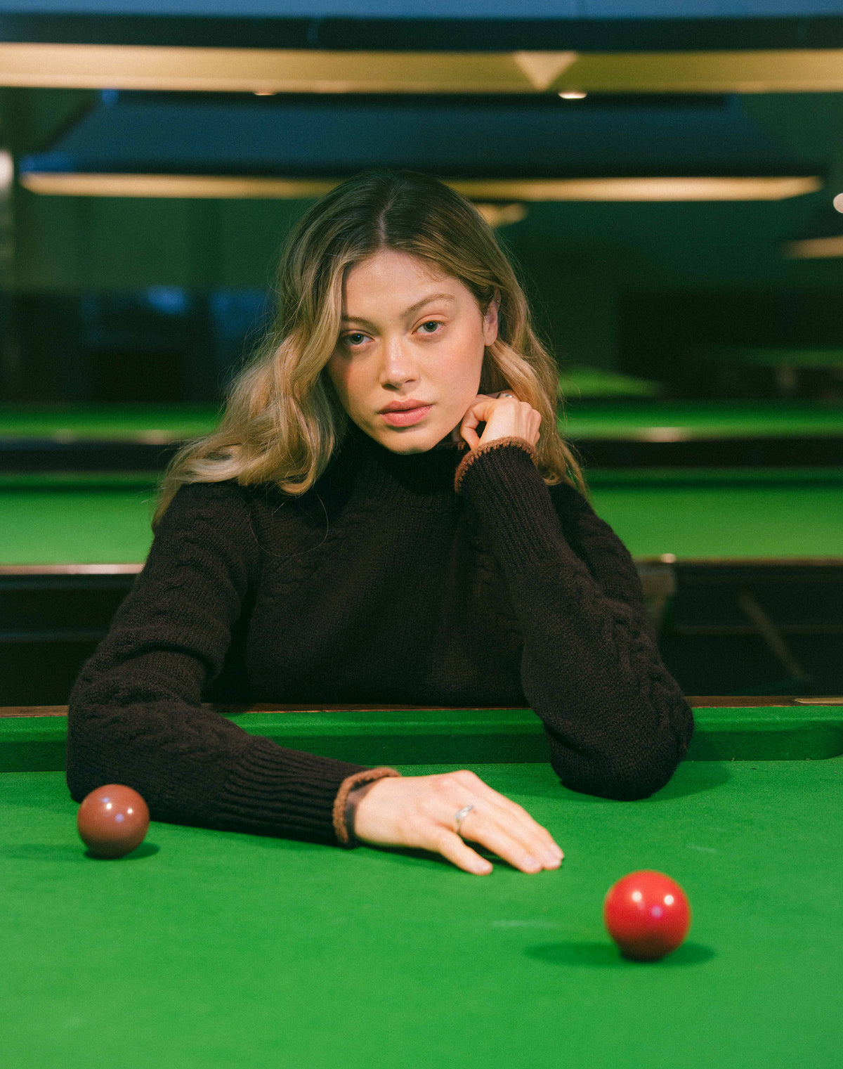 The Supersoft Lambswool Cable Jumper