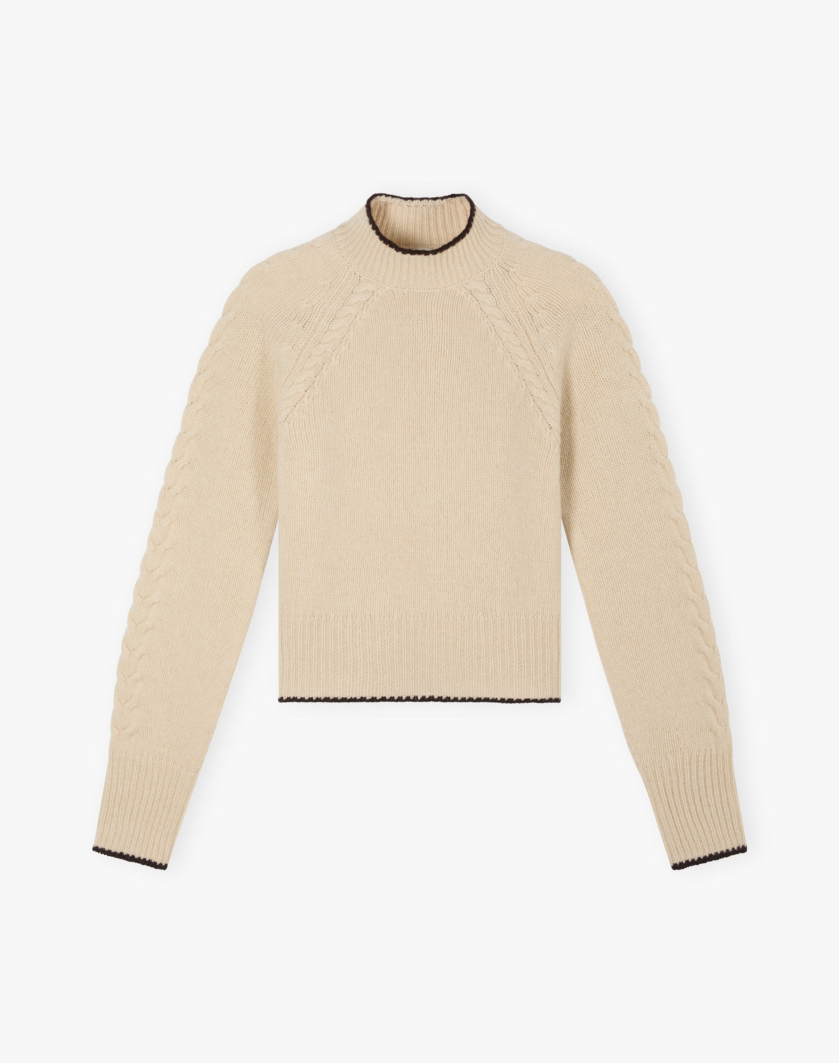The Supersoft Lambswool Cable Jumper