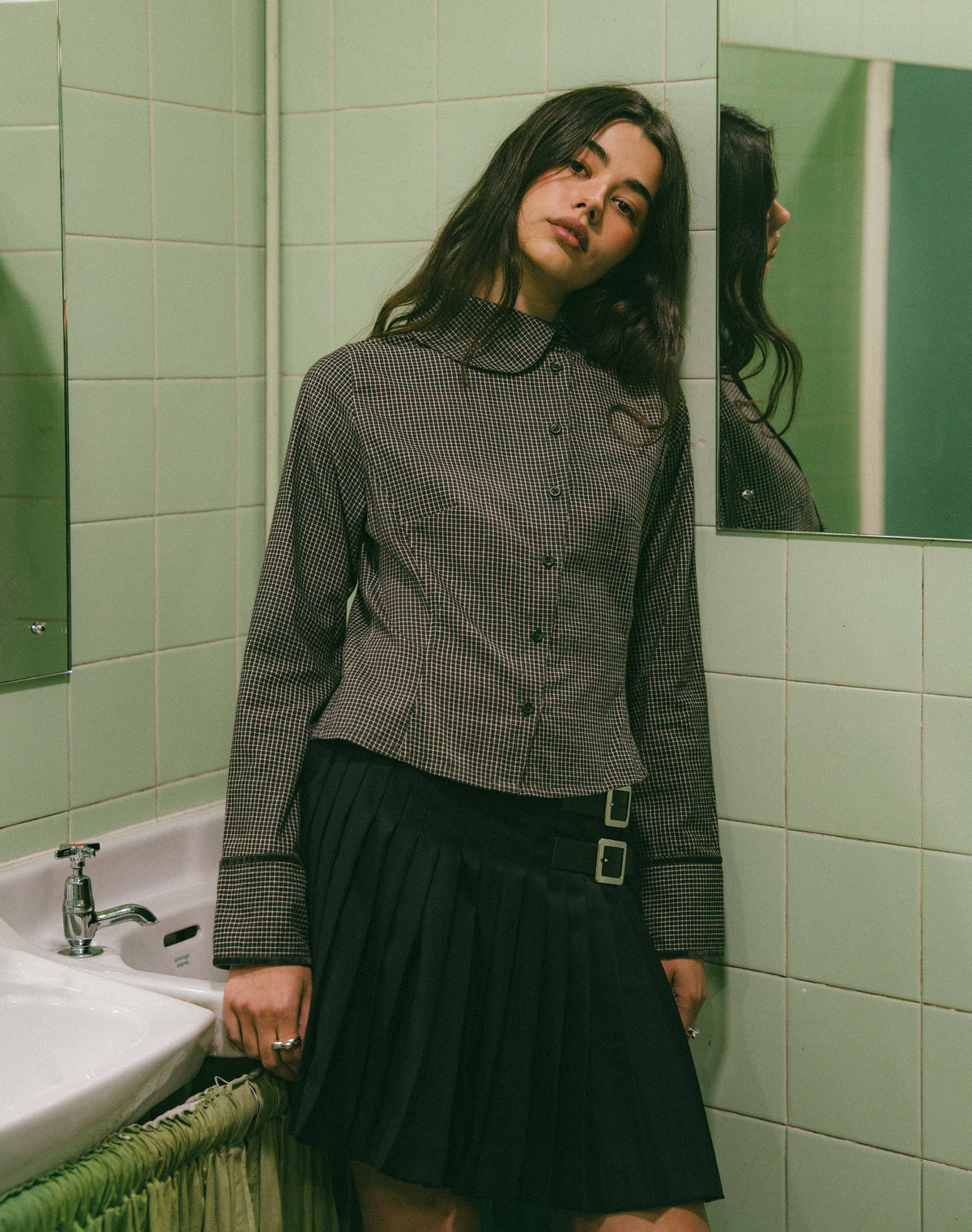 The Asymmetric Check Shirt