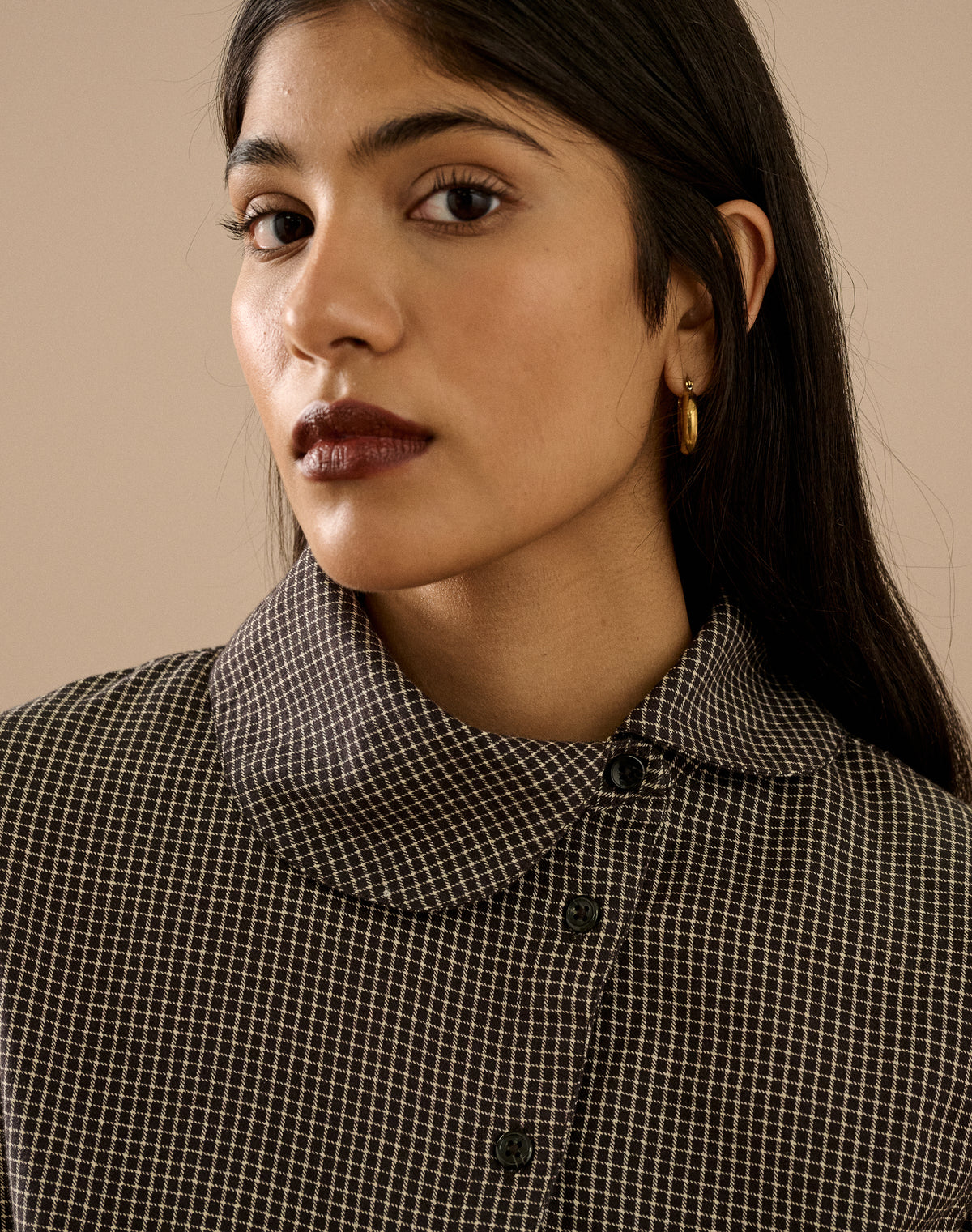 The Asymmetric Check Shirt