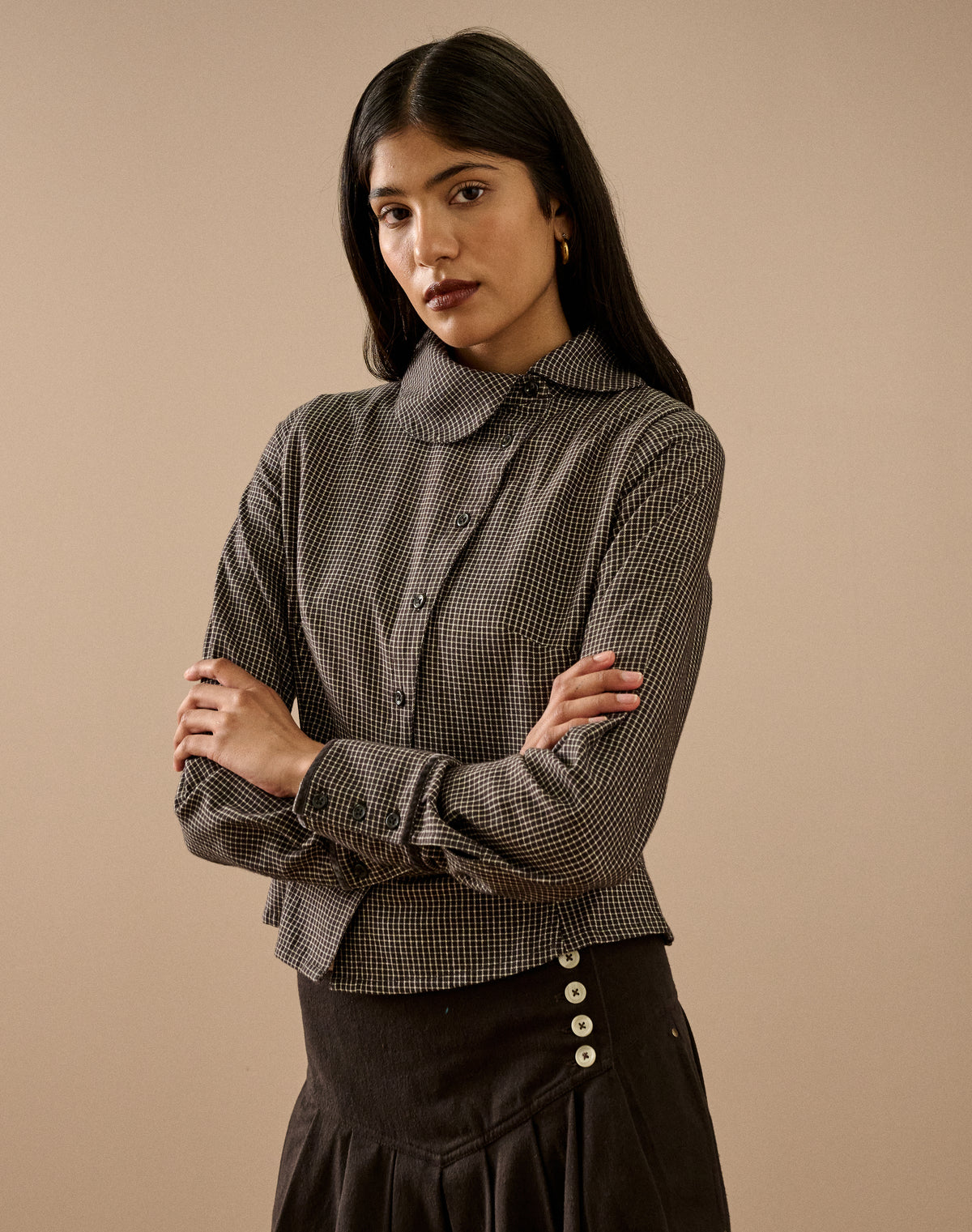 The Asymmetric Check Shirt