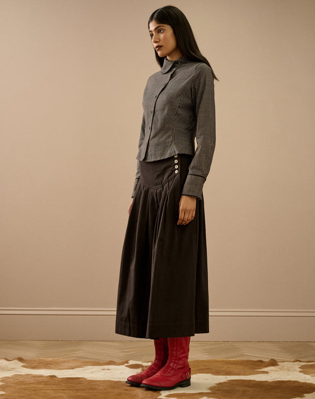 The Asymmetric Check Shirt