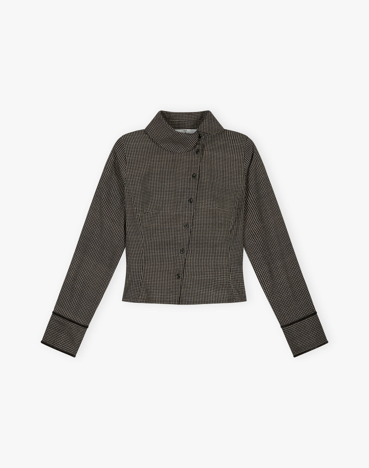 The Asymmetric Check Shirt