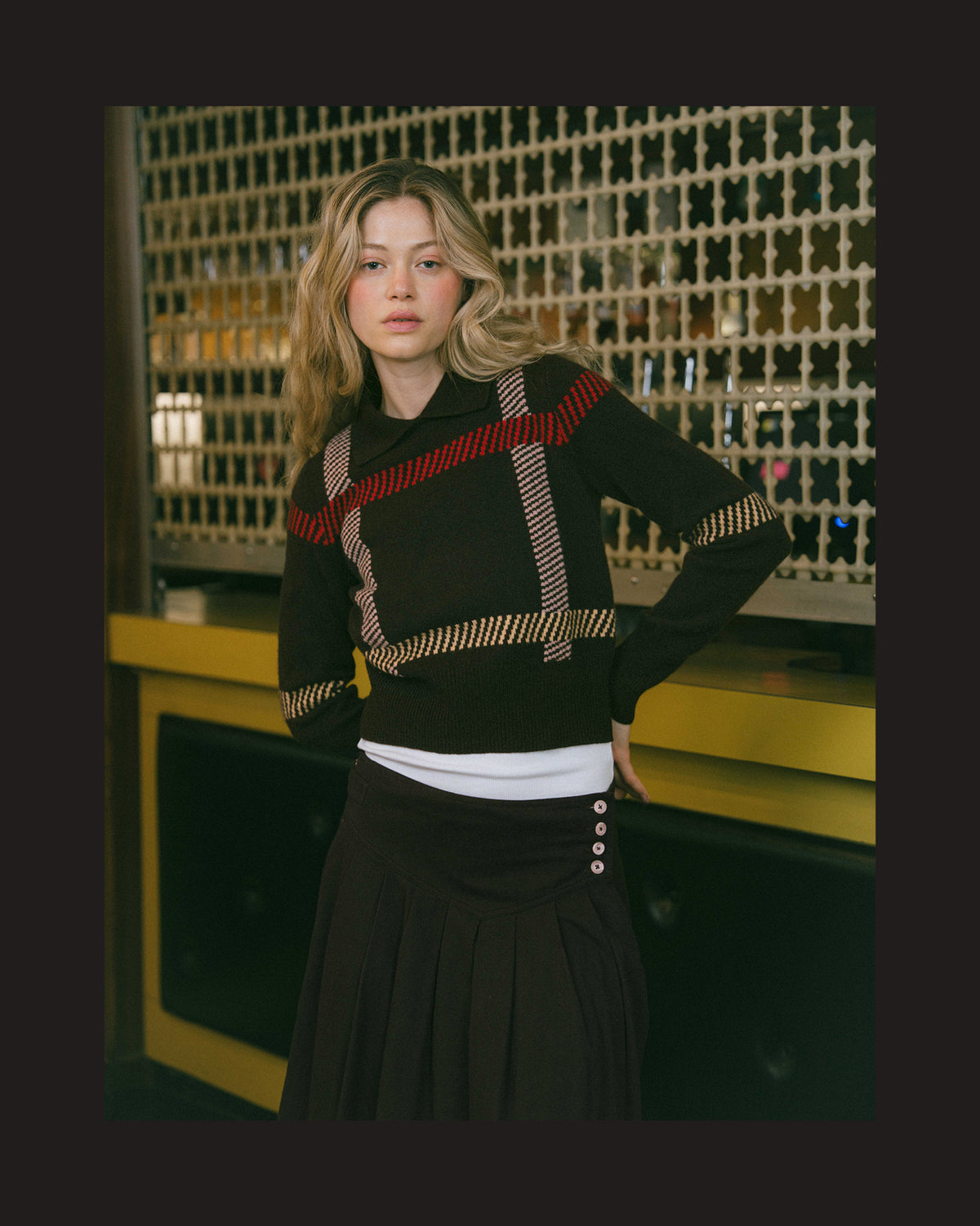 The Broken Check Jumper