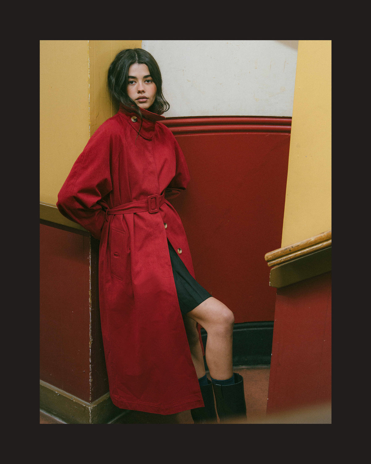 The Red Trench Coat
