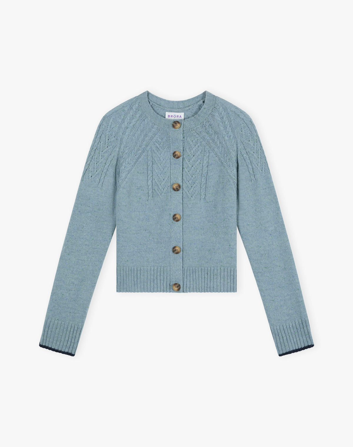Wool Donegal Guernsey Cardigan