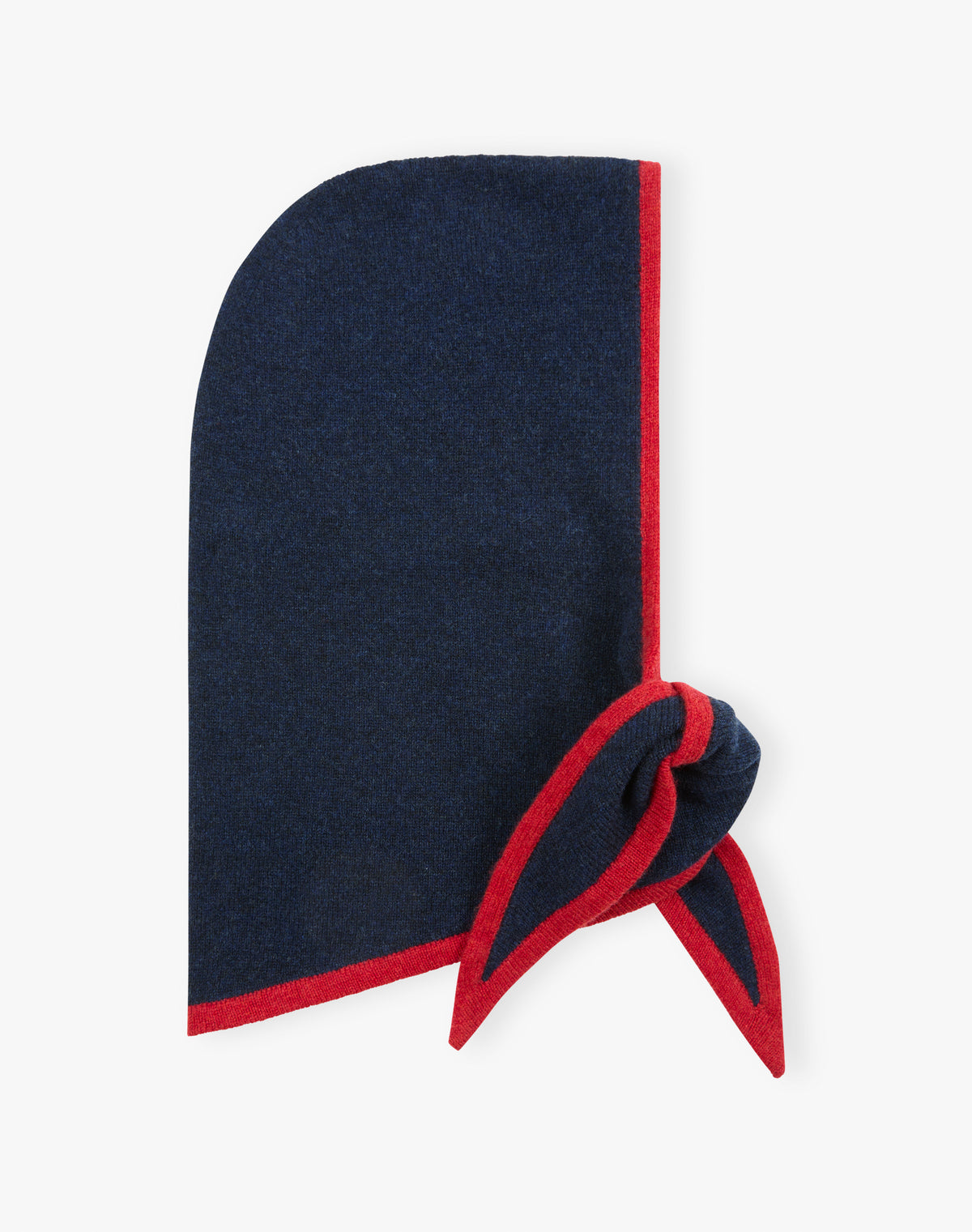 Supersoft Lambswool Hooded Neck Tie