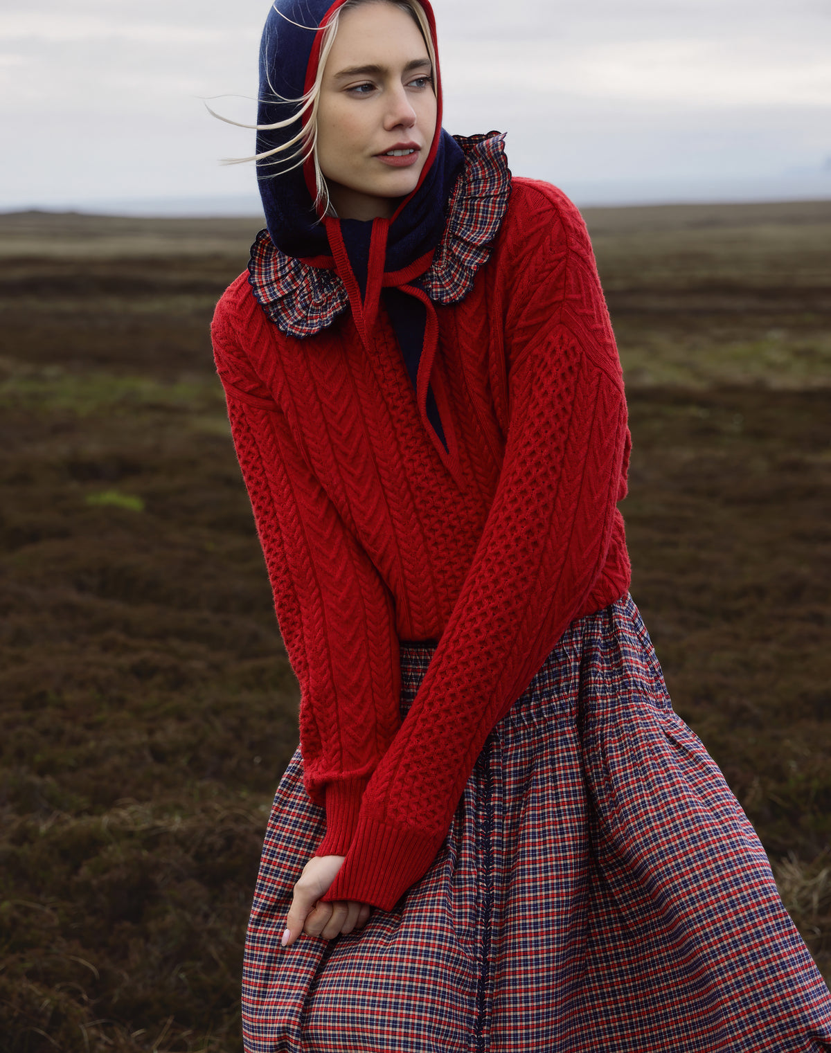 Supersoft Lambswool Aran Jumper