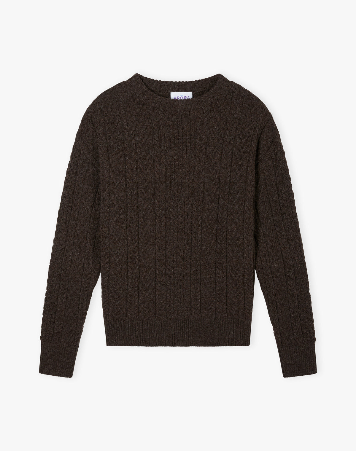 Supersoft Lambswool Aran Jumper