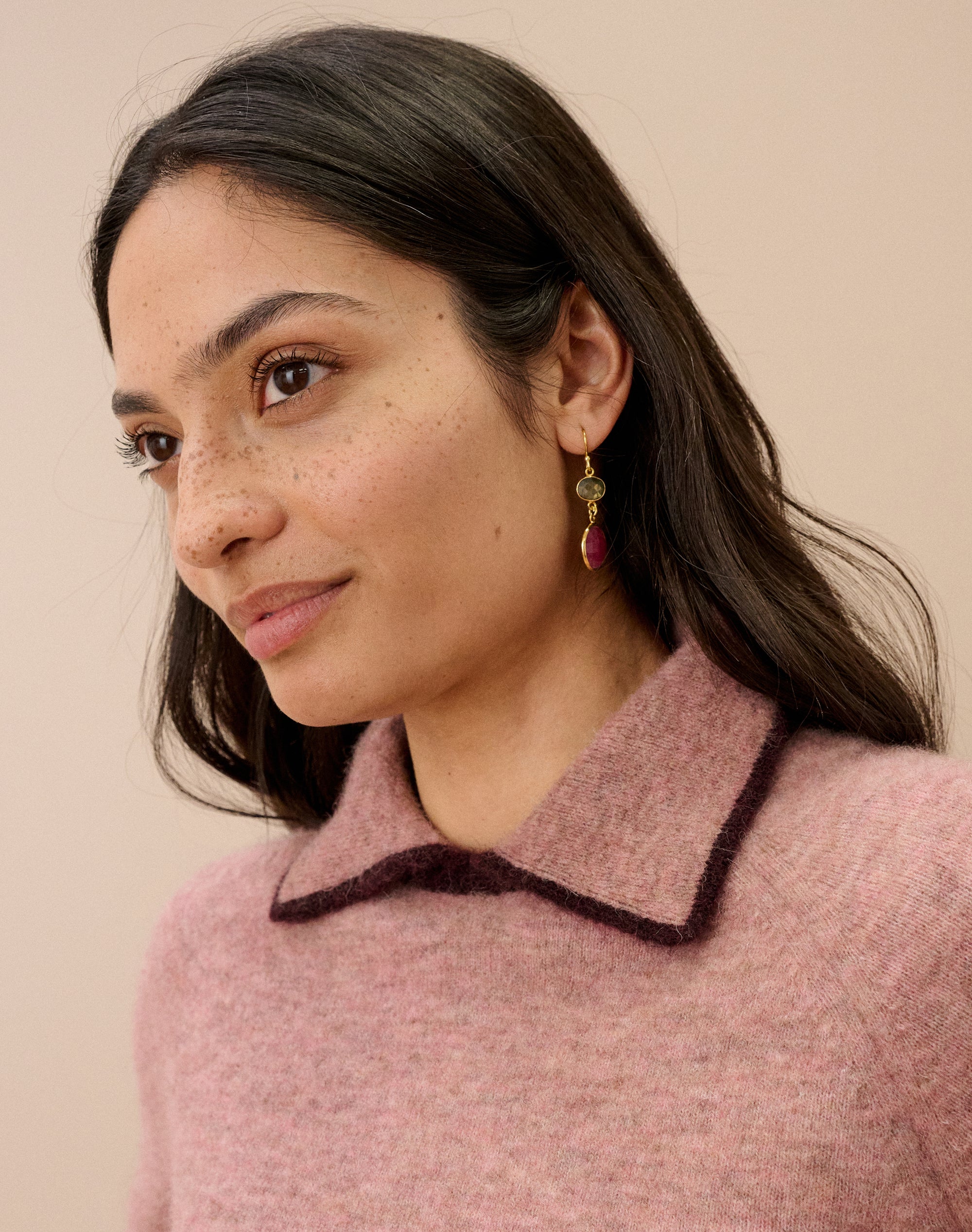 Alpaca Collared Jumper
