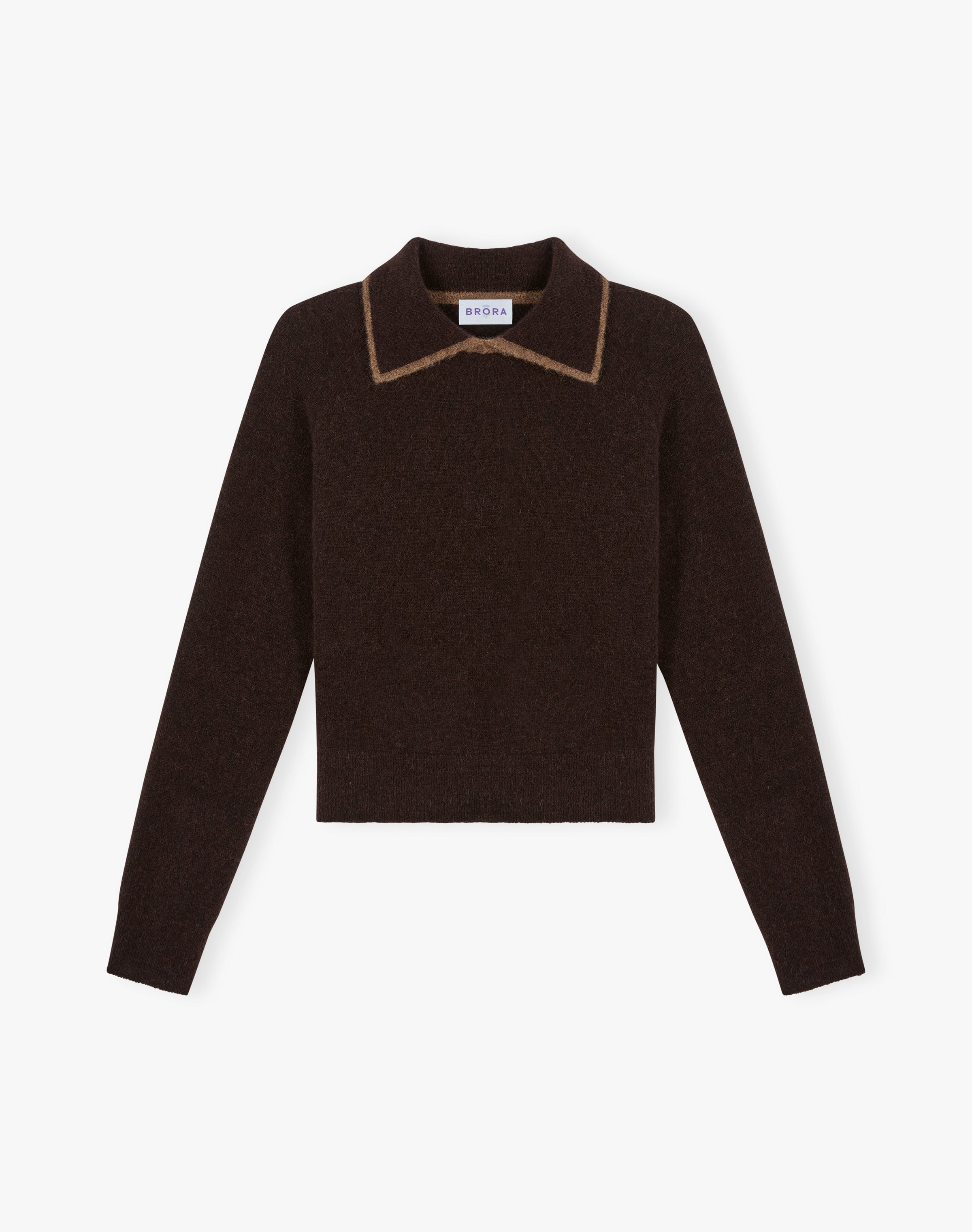 Alpaca Collared Jumper