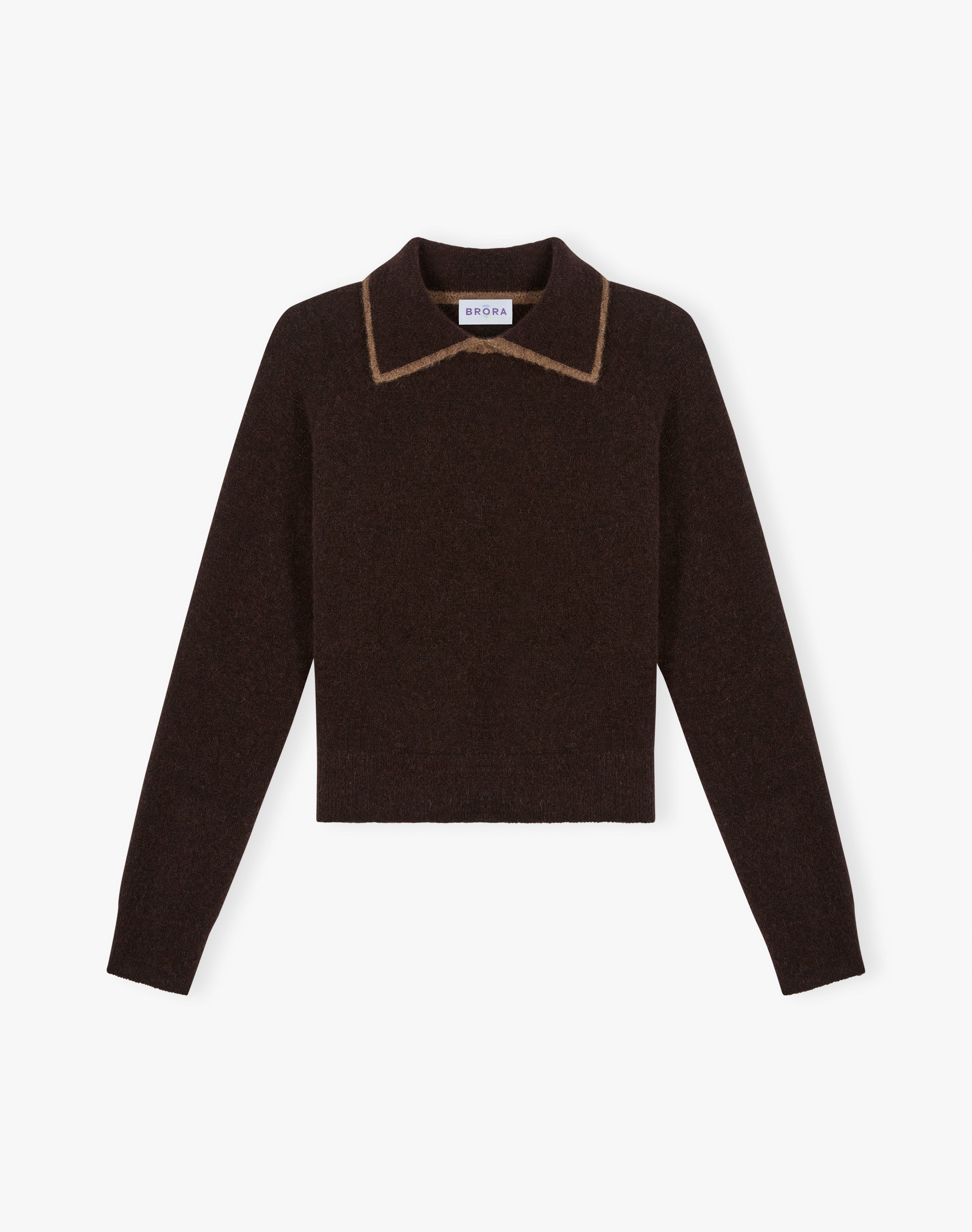 Alpaca Collared Jumper
